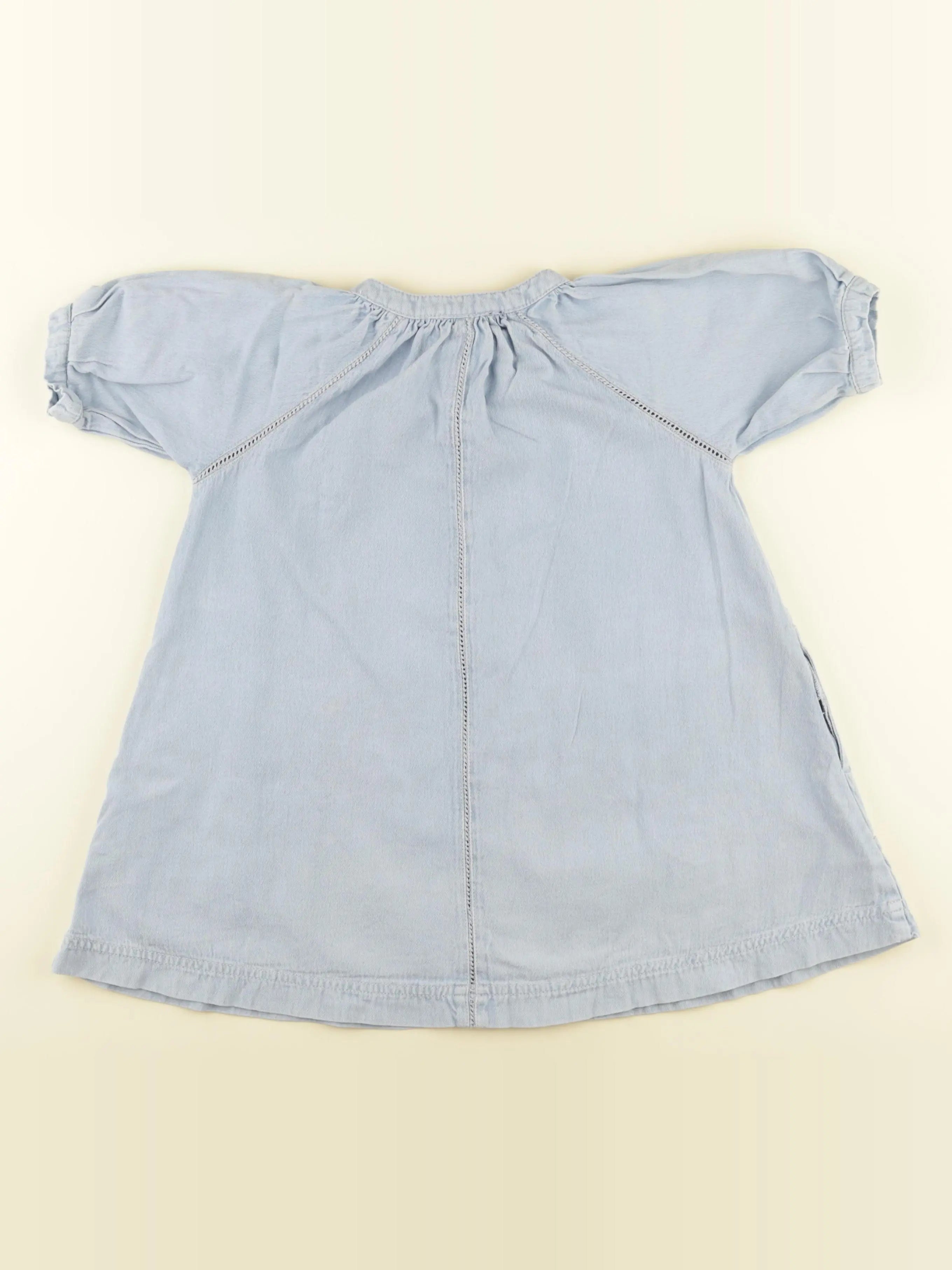 Monoprix - robe bleu - 4 ans