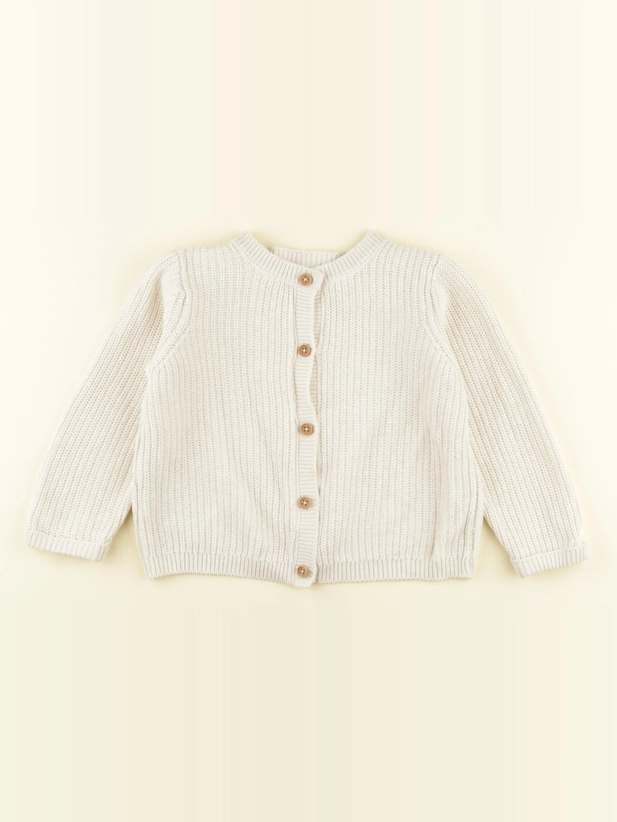 Mango - gilet blanc - 2/3 ans