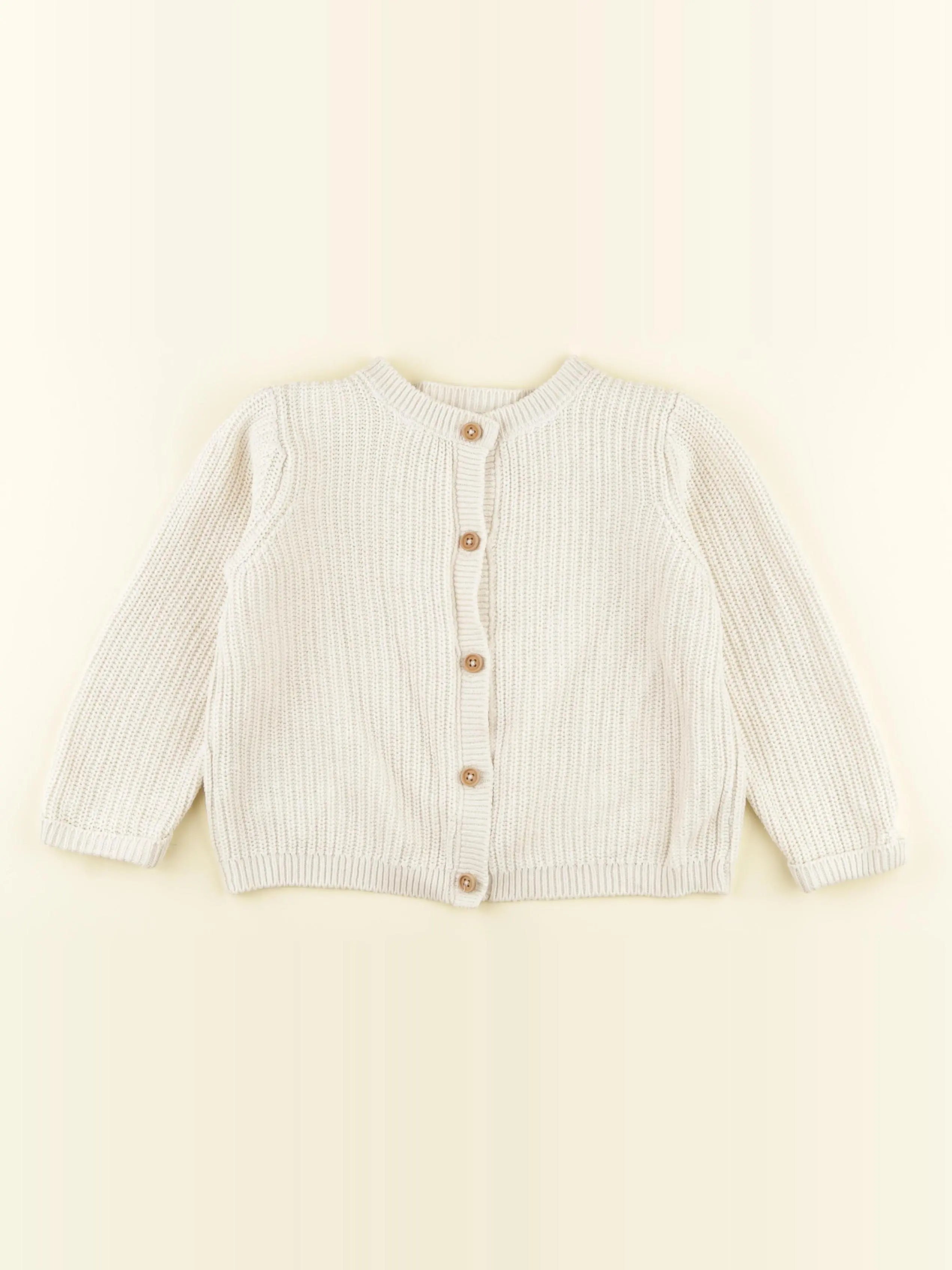 Mango - gilet blanc - 2/3 ans