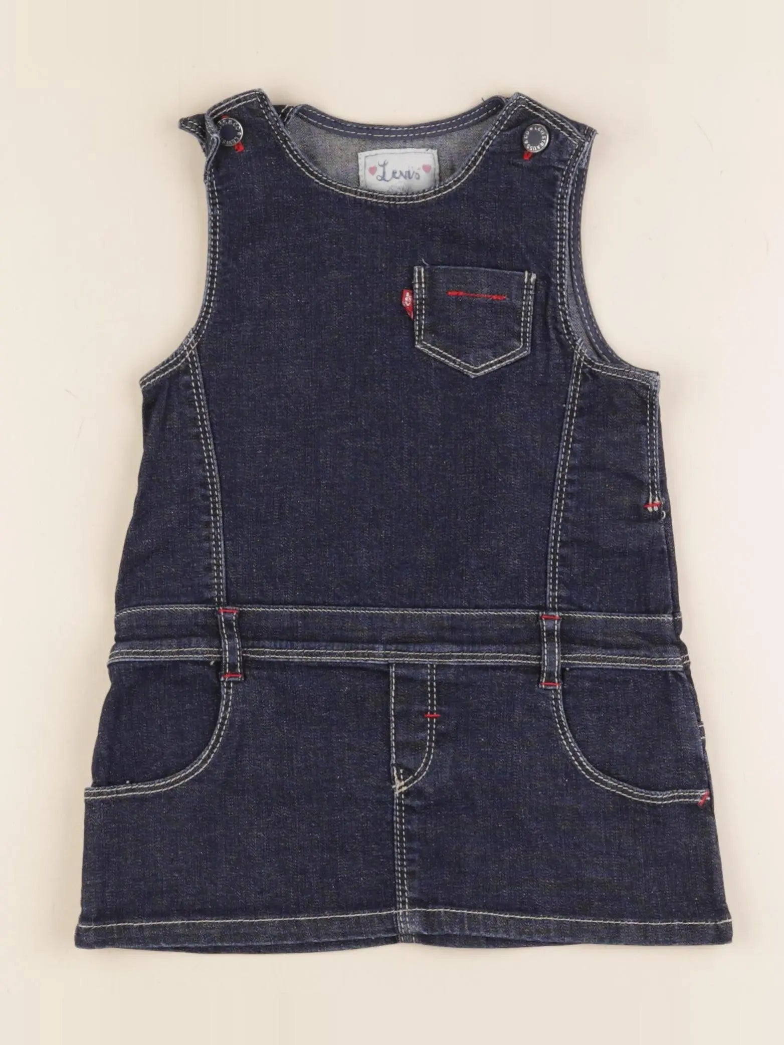 Levi's - robe bleu - 24 mois