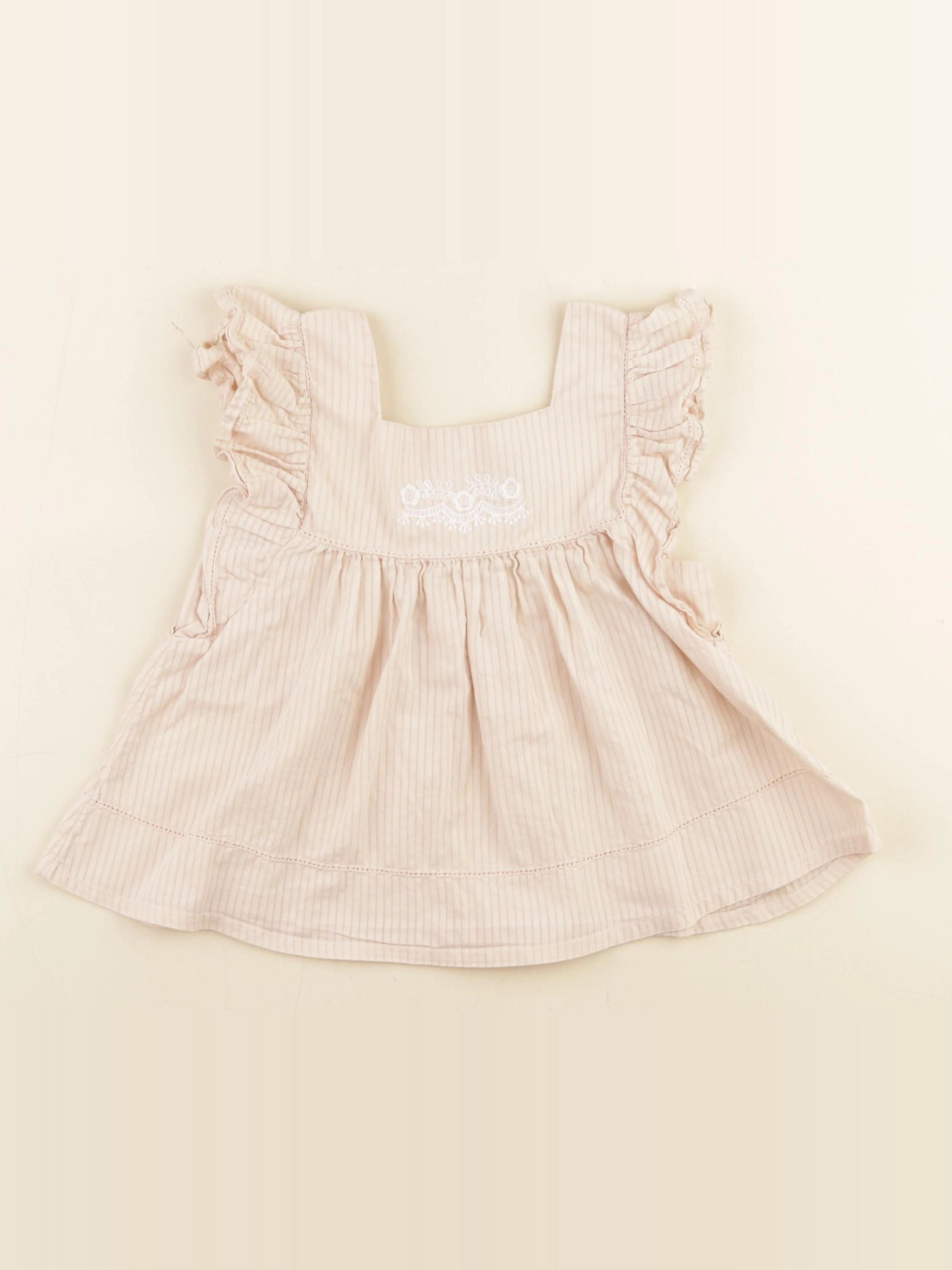 Cyrillus - blouse beige - 4 ans