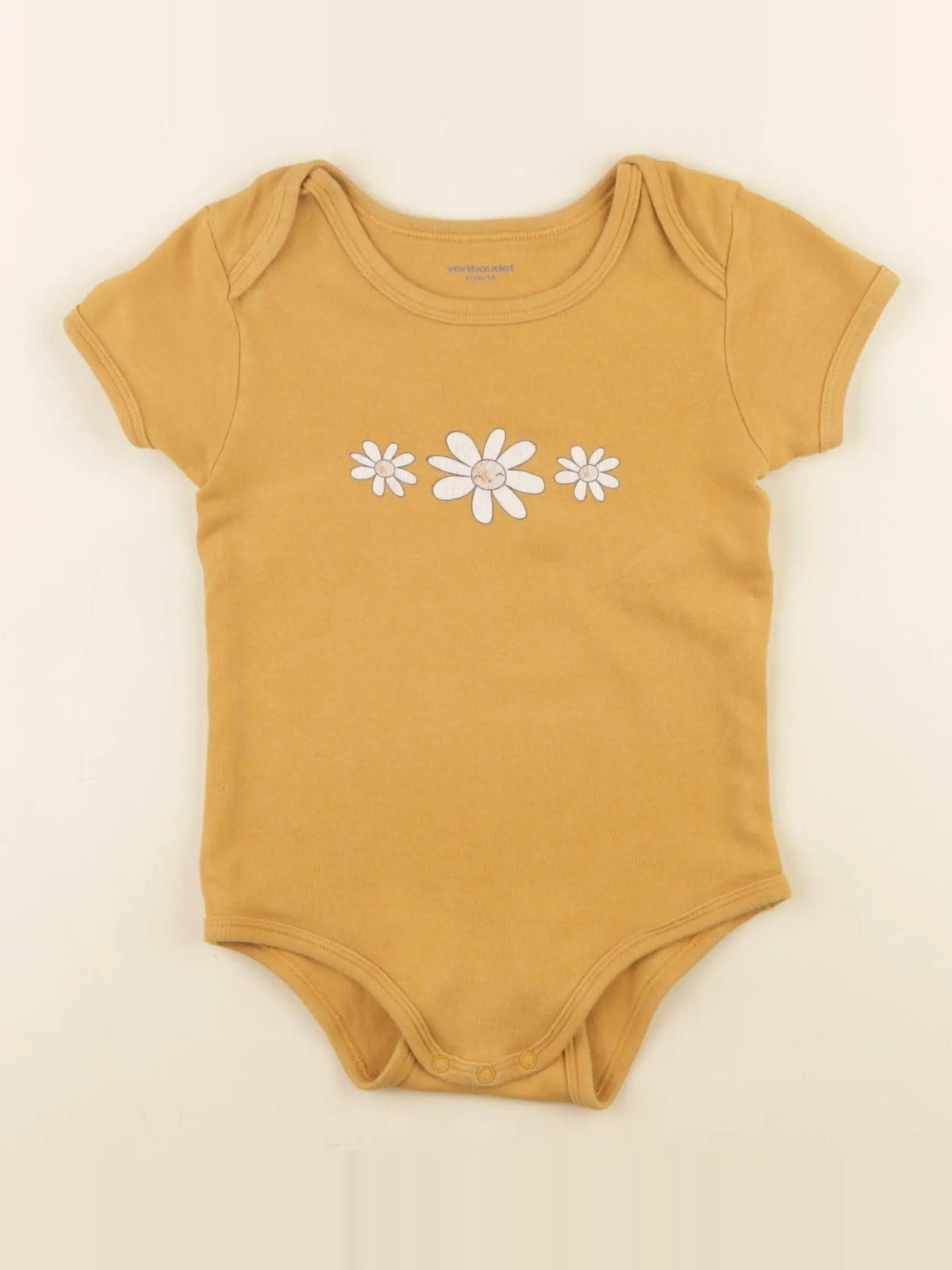 Vertbaudet - body jaune - 3 ans