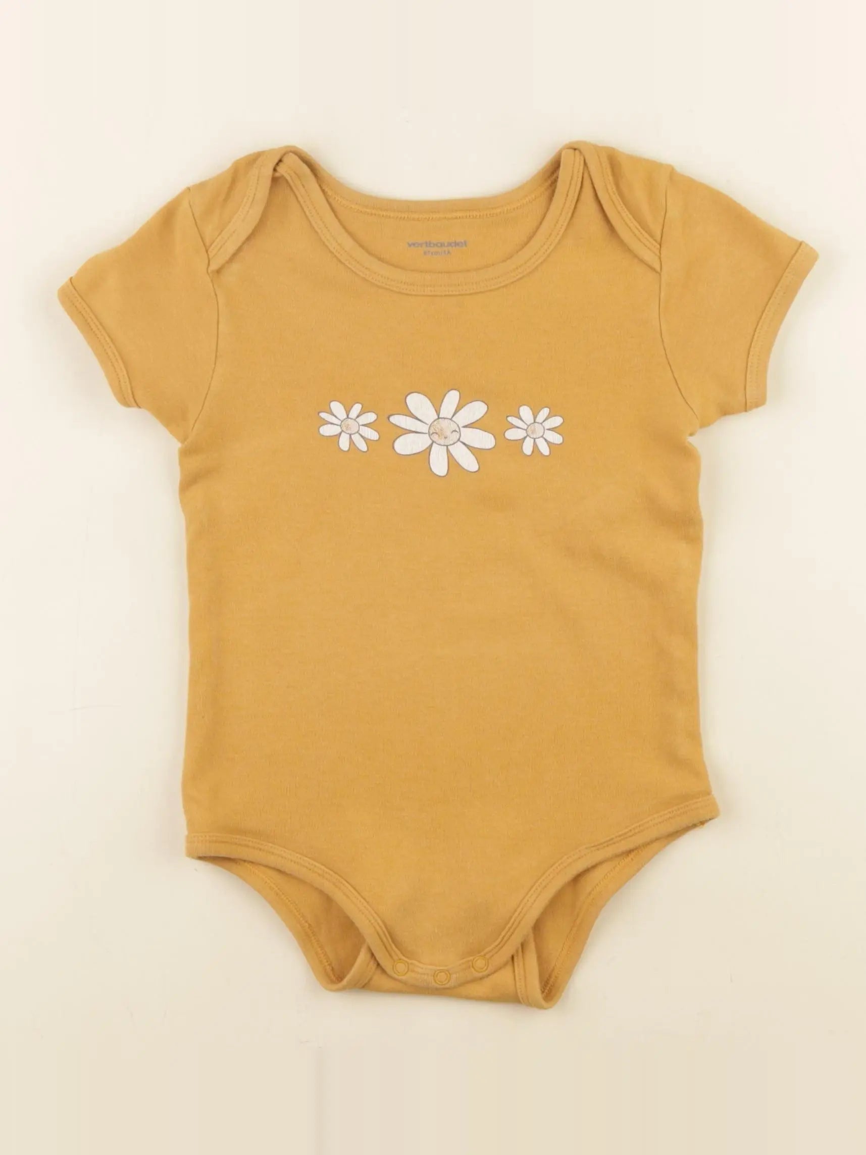 Vertbaudet - body jaune - 3 ans