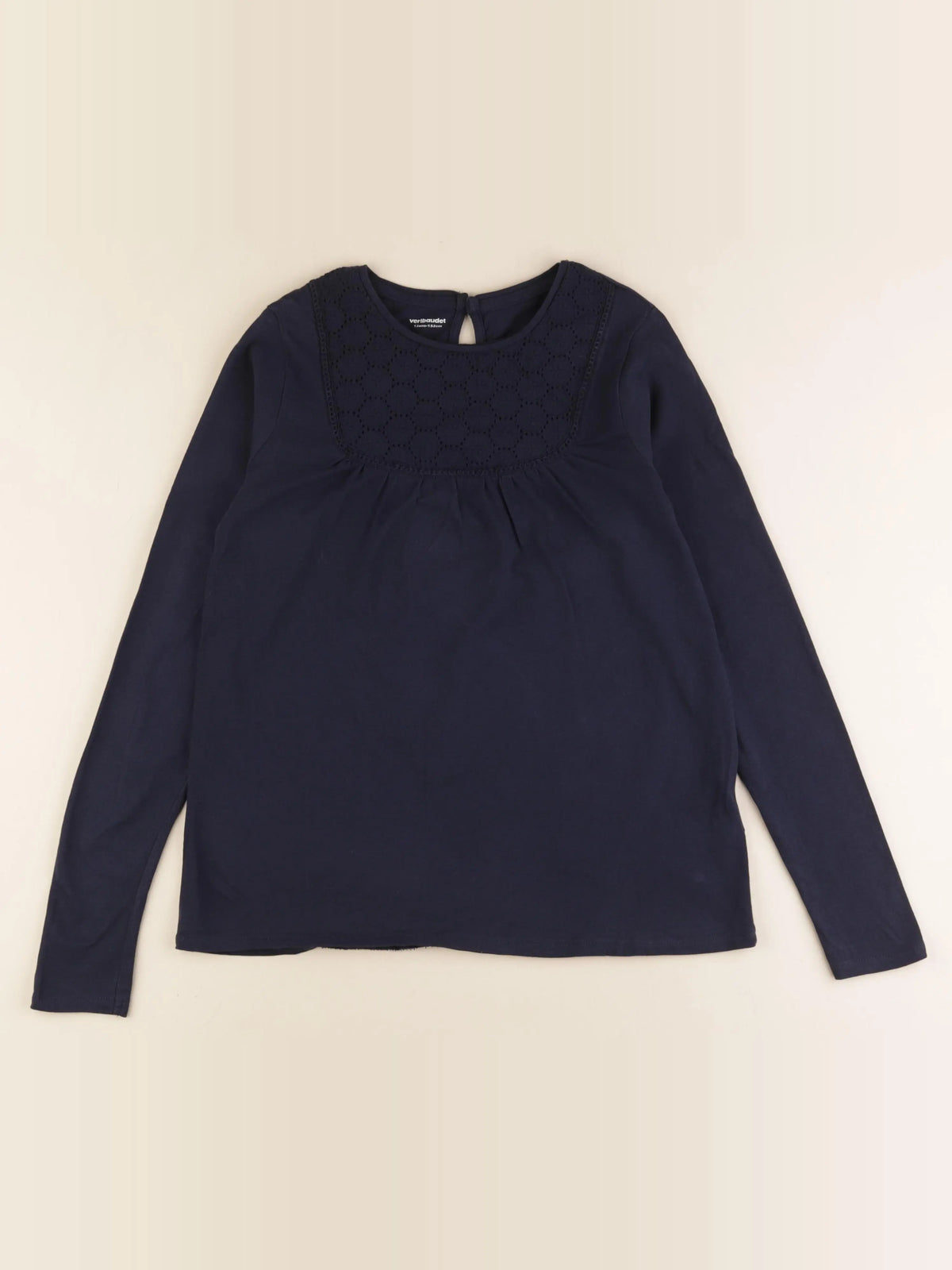 Vertbaudet - tee-shirt bleu - 12 ans