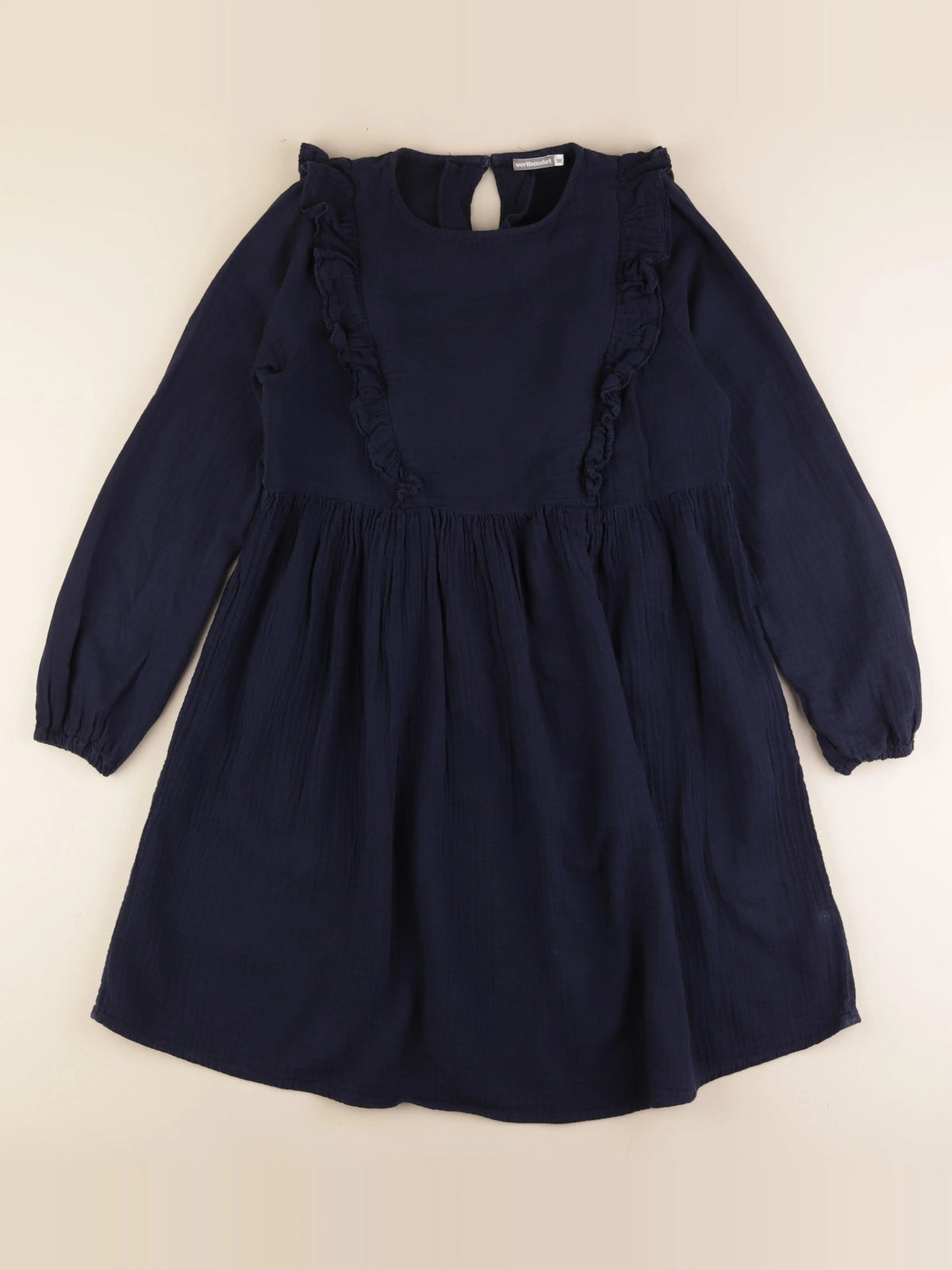 Vertbaudet - robe grossesse bleu - 38