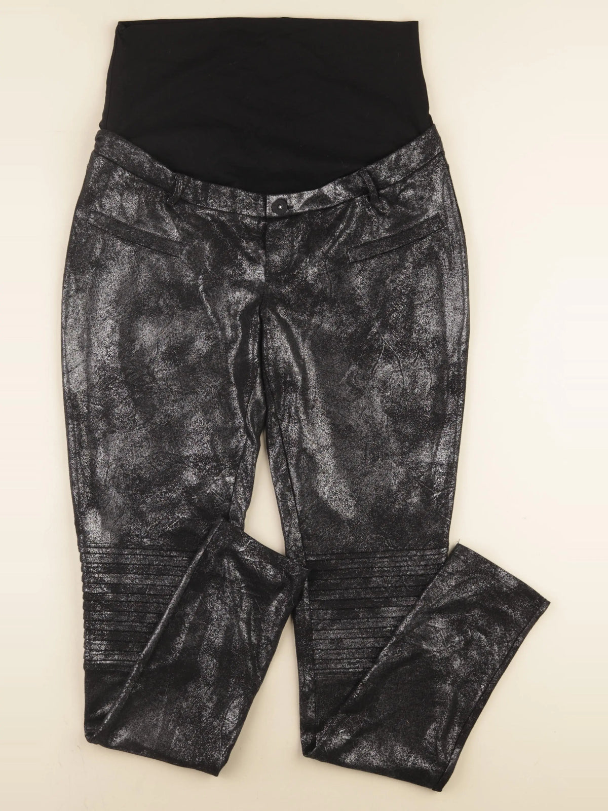 Noppies maternité - legging grossesse gris, argent - m