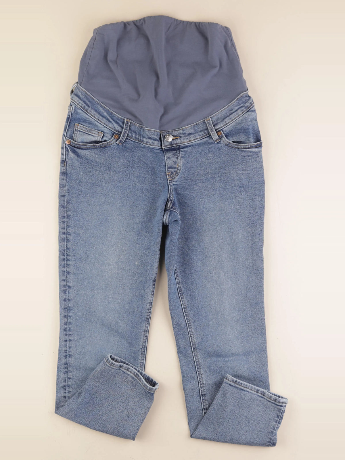 H&M - jean grossesse bleu - 36 à 38