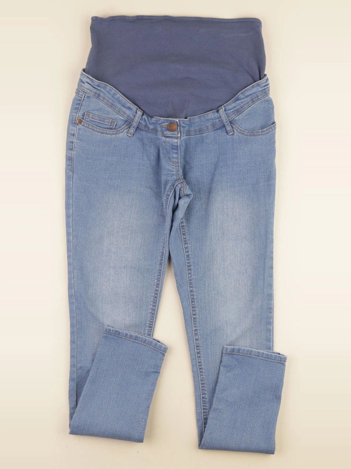 Kiabi - pantalon grossesse bleu - 36