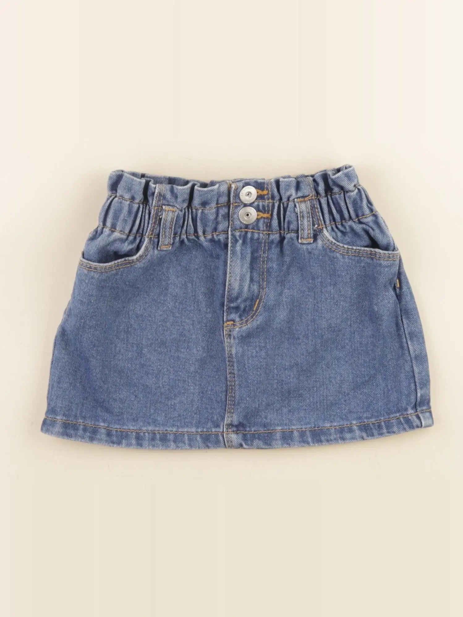 Vertbaudet - jupe bleu - 3 ans