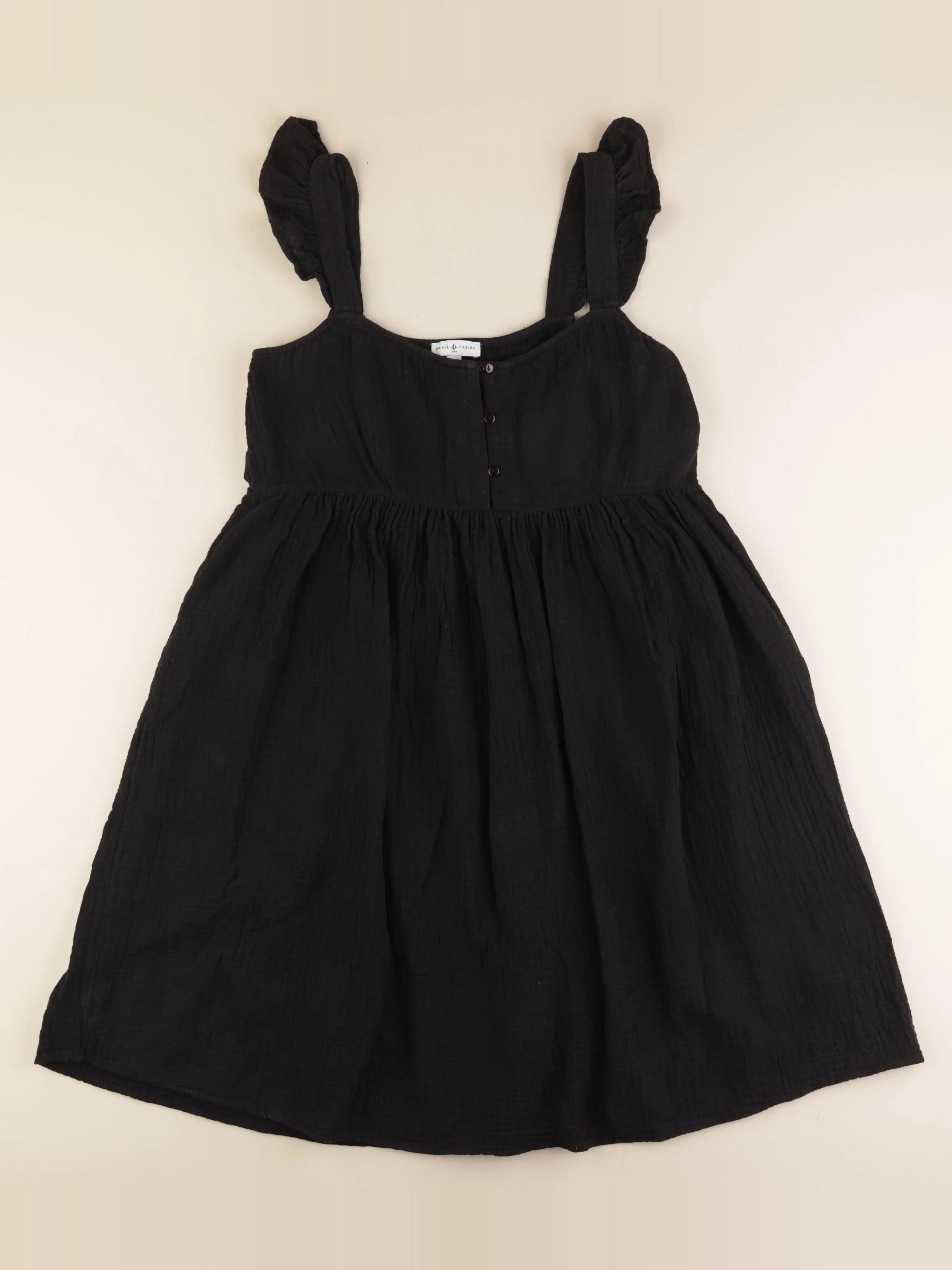 Envie de fraise - robe grossesse noir - 38