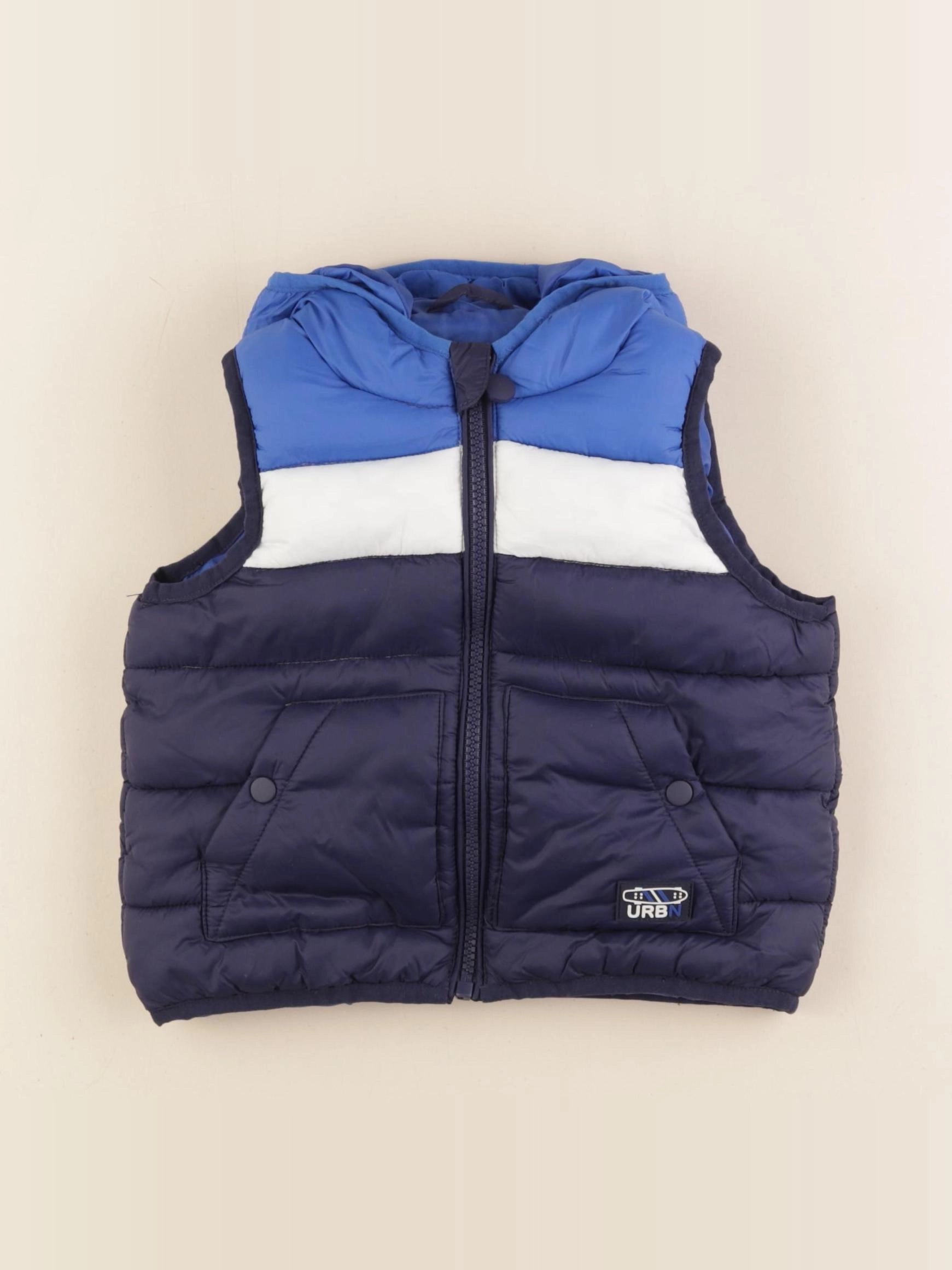 Vertbaudet - doudoune bleu - 2 ans