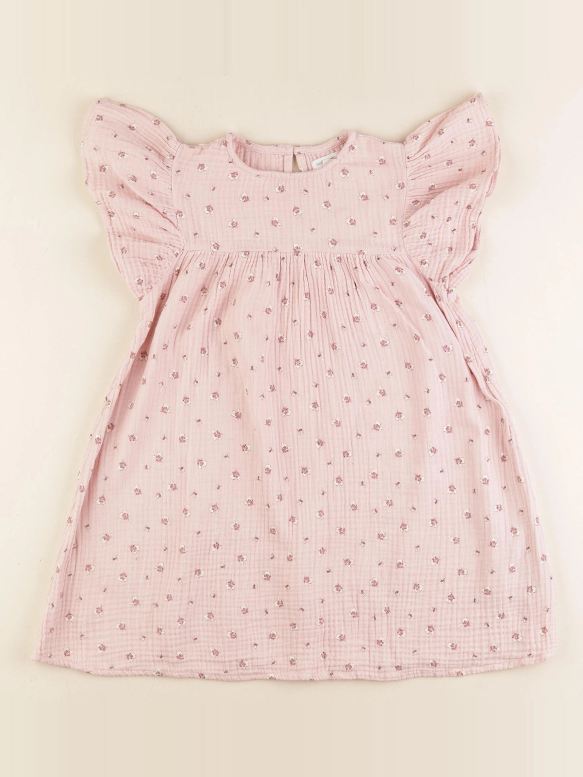 Vertbaudet - robe rose - 7 ans