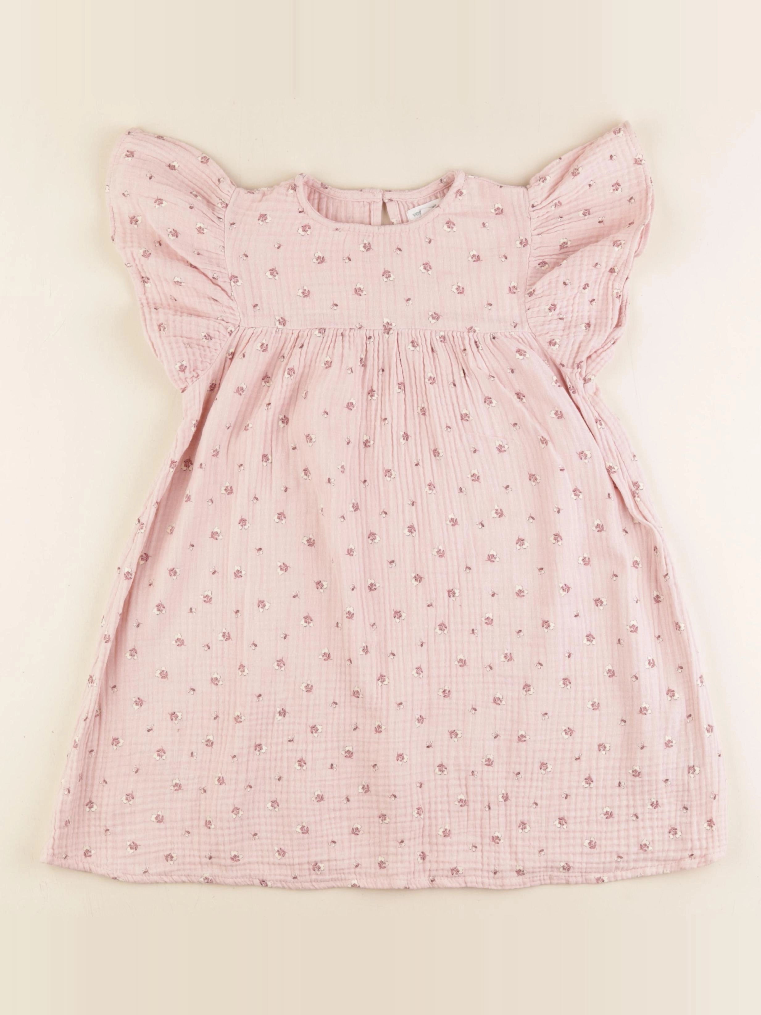 Vertbaudet - robe rose - 7 ans