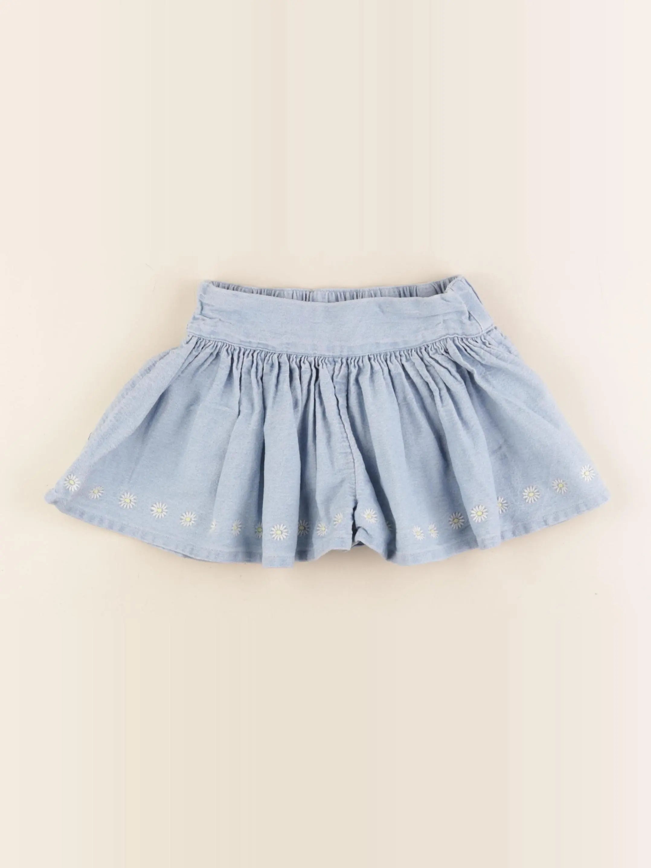 Monoprix - short bleu - 4 ans