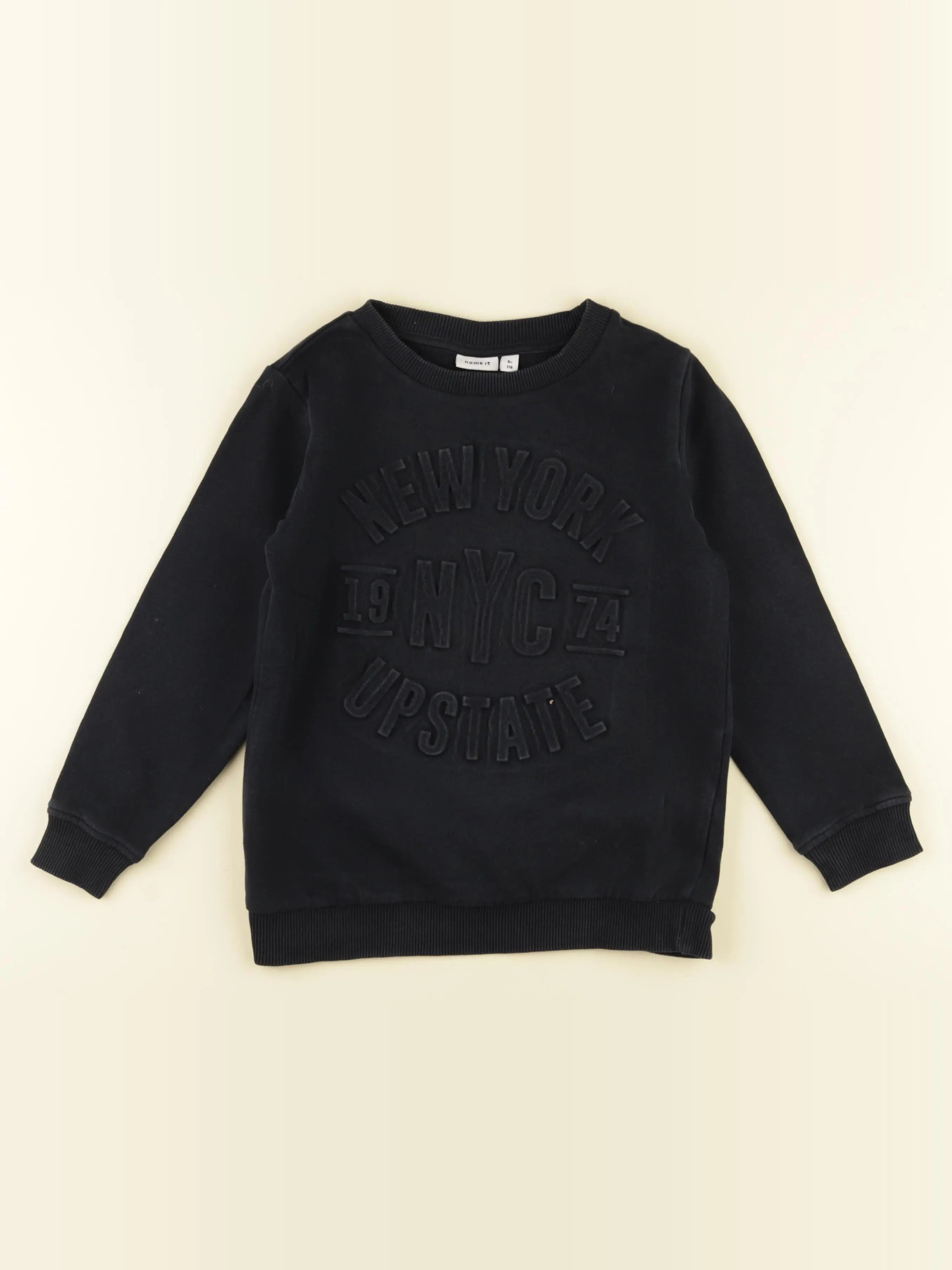 Name it - sweat noir - 6 ans