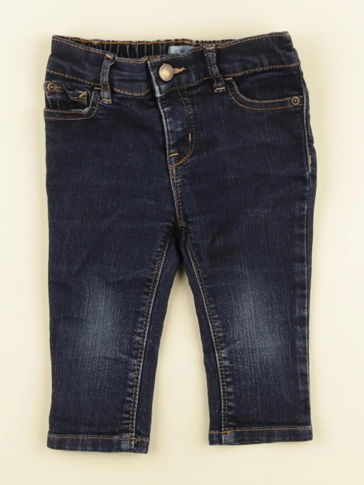 GAP - jean bleu - 6/12 mois