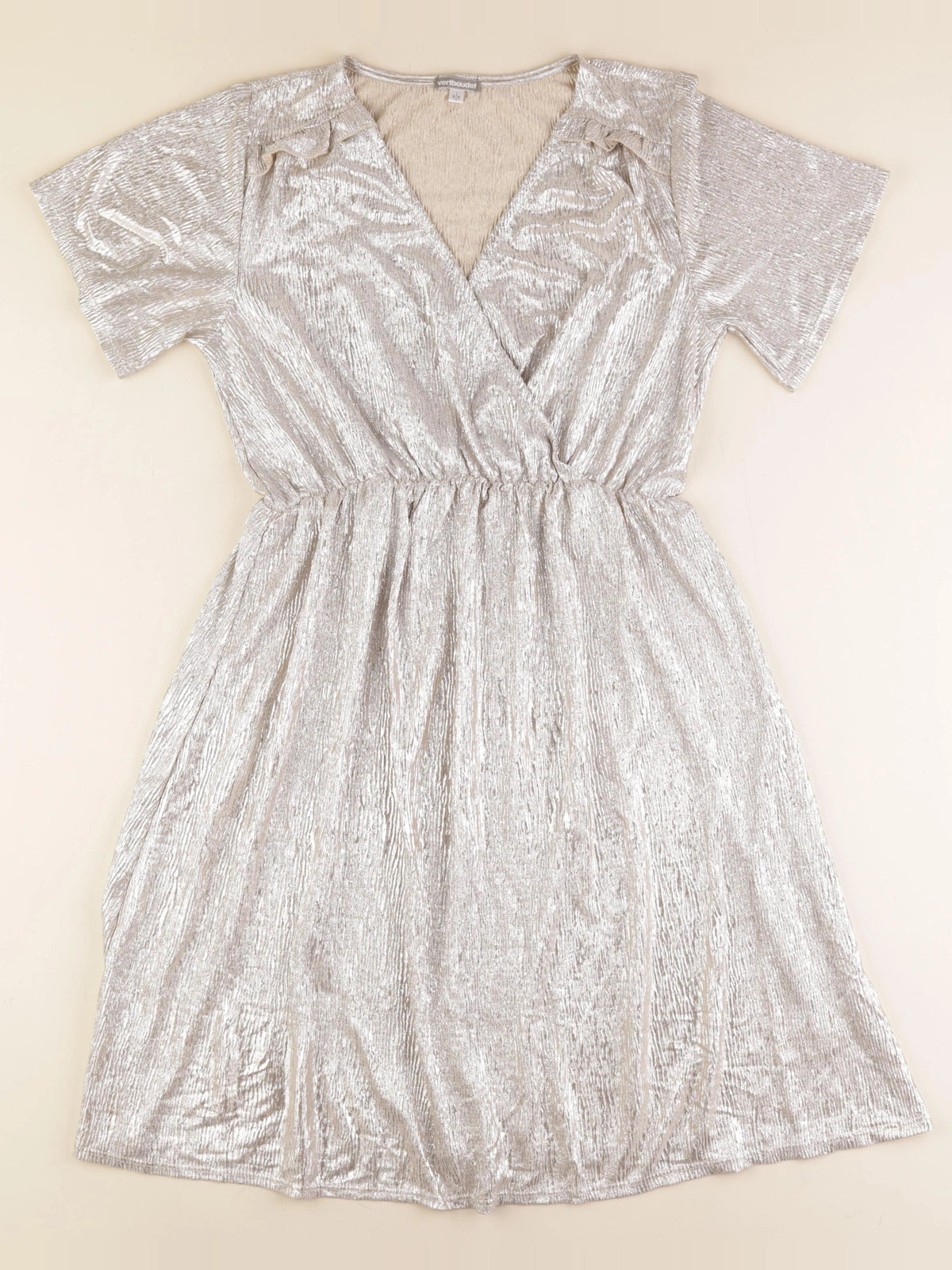 Vertbaudet - robe grossesse or - 34 à 36