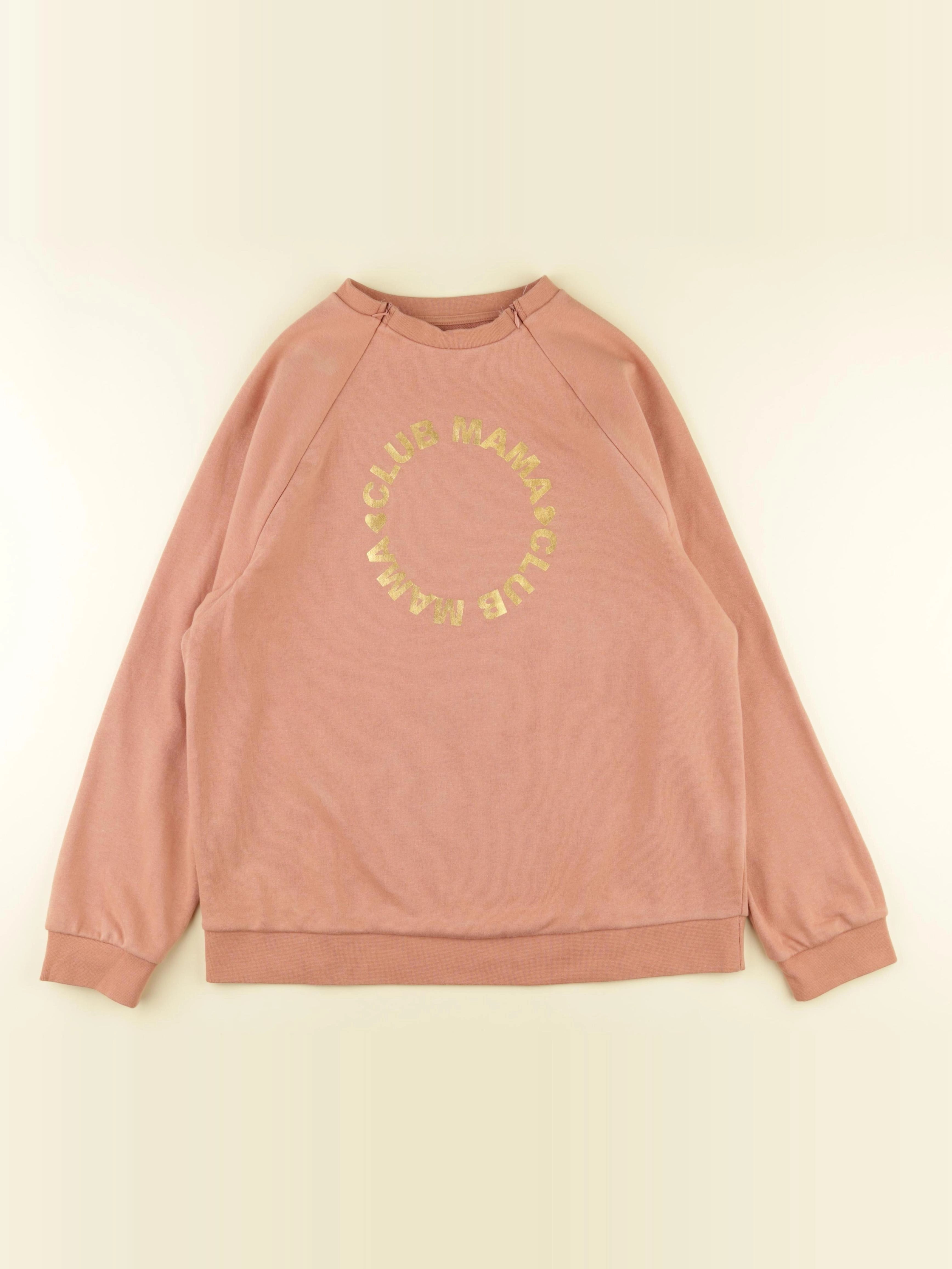 Vertbaudet - sweat allaitement rose - 34 à 36