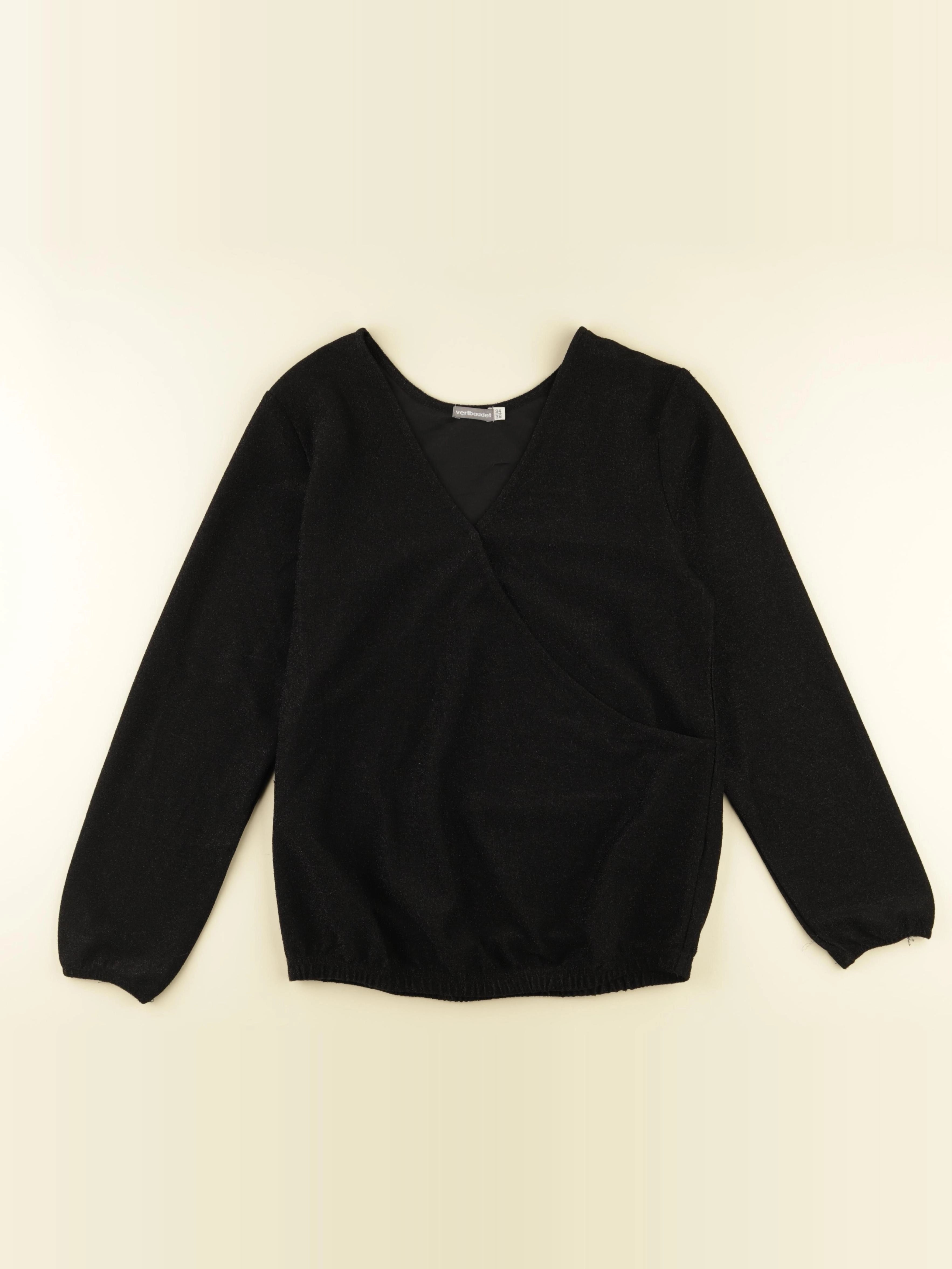 Vertbaudet - blouse allaitement noir, or - 34 à 36