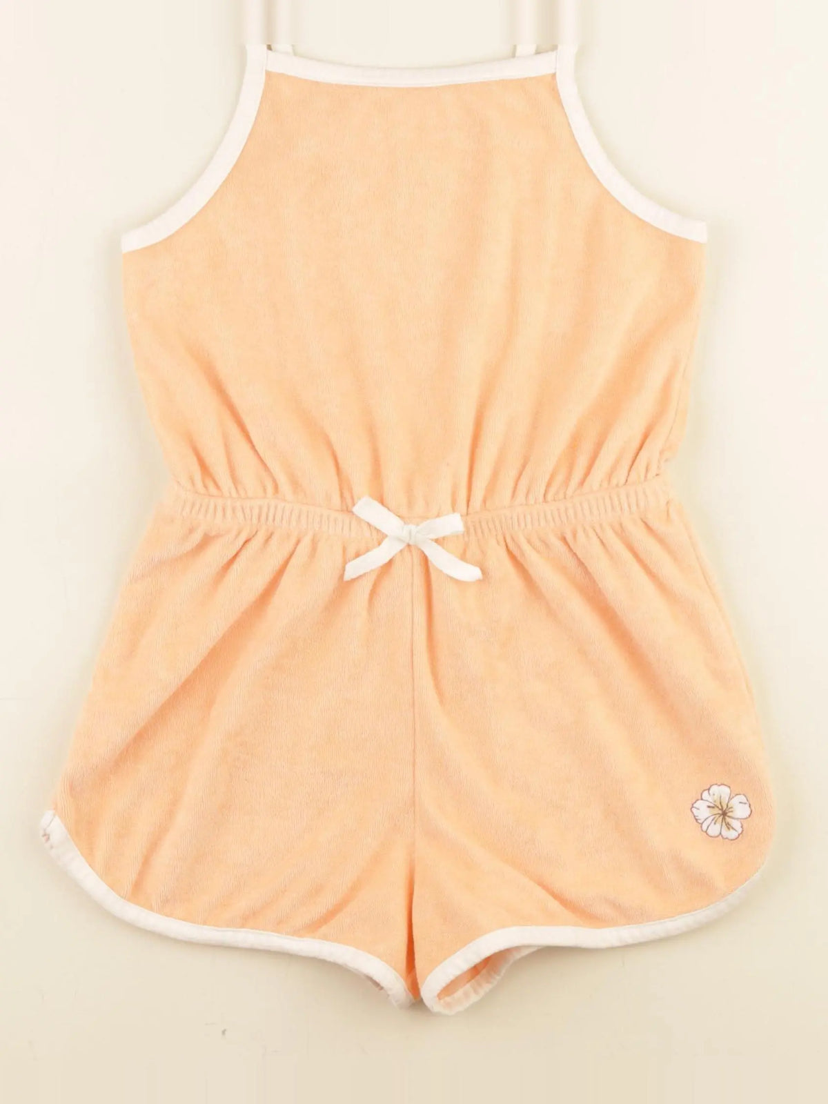 Vertbaudet - combinaison orange - 8 ans