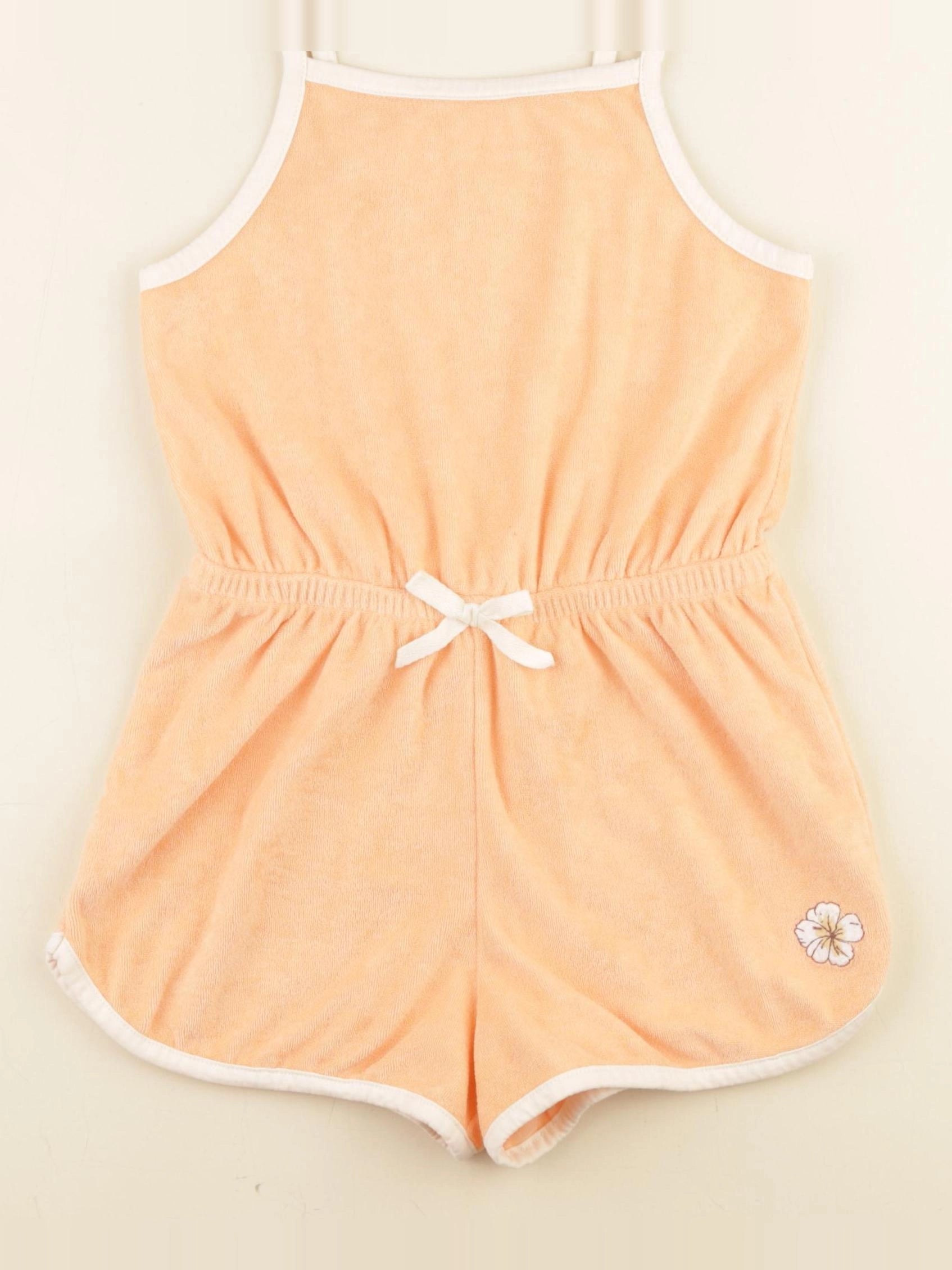 Vertbaudet - combinaison orange - 8 ans