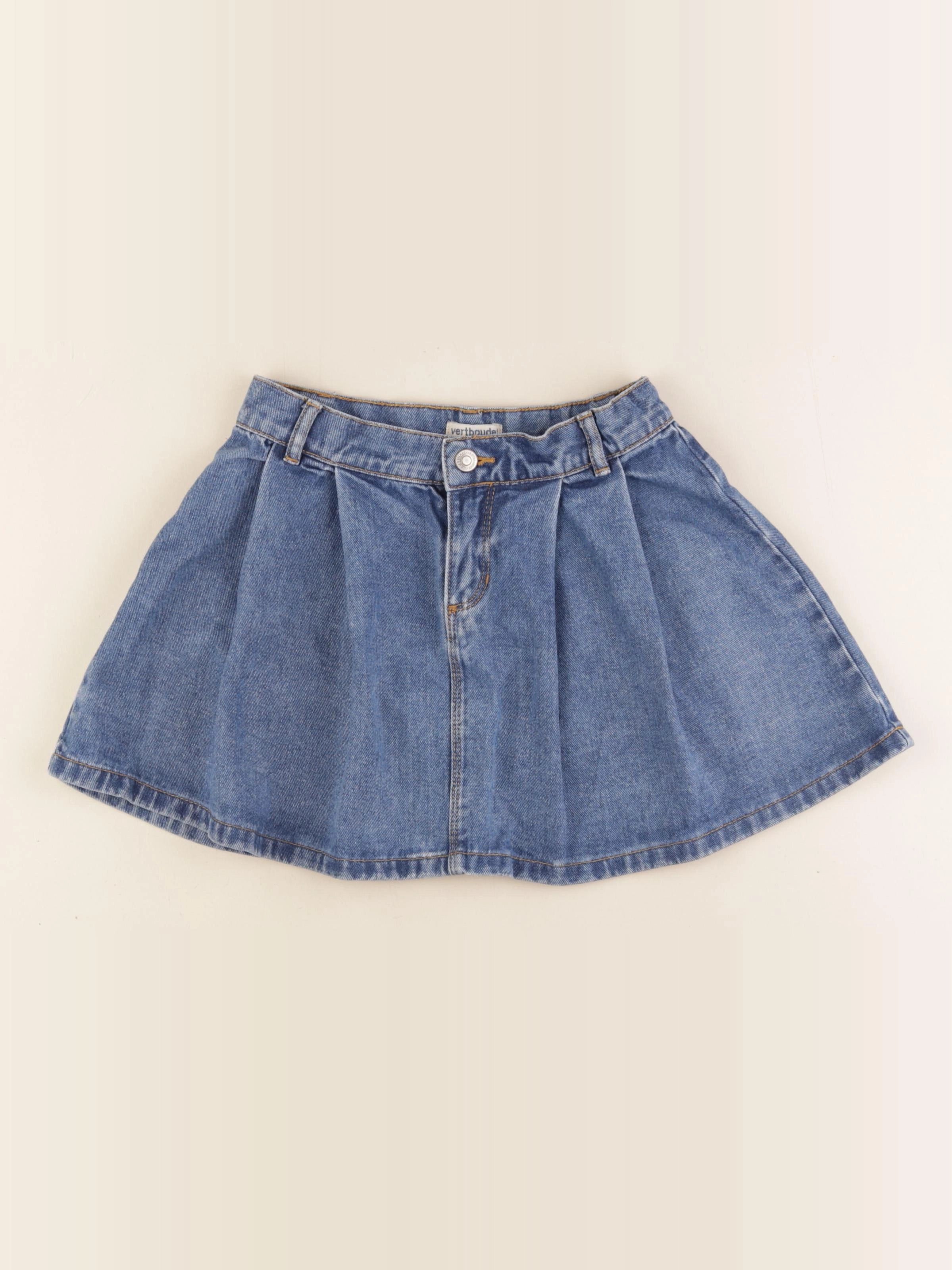 Vertbaudet - jupe bleu - 8 ans