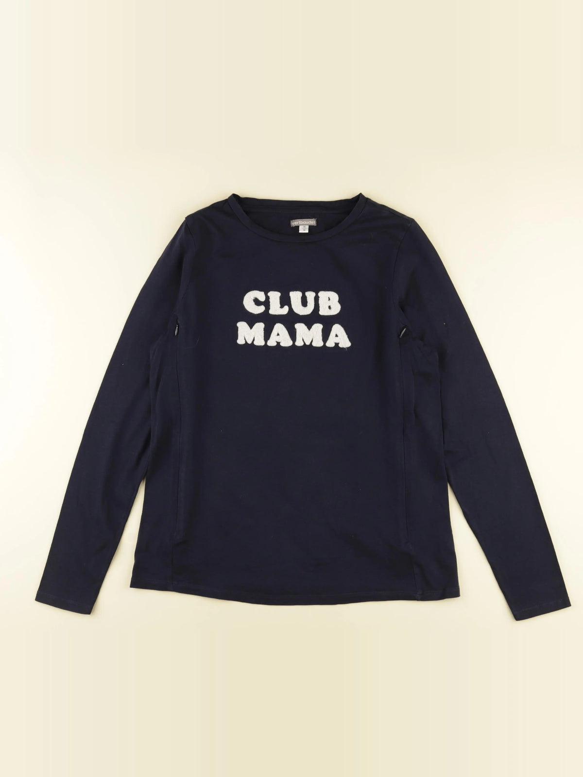 Vertbaudet - tee-shirt allaitement bleu - 34 à 36