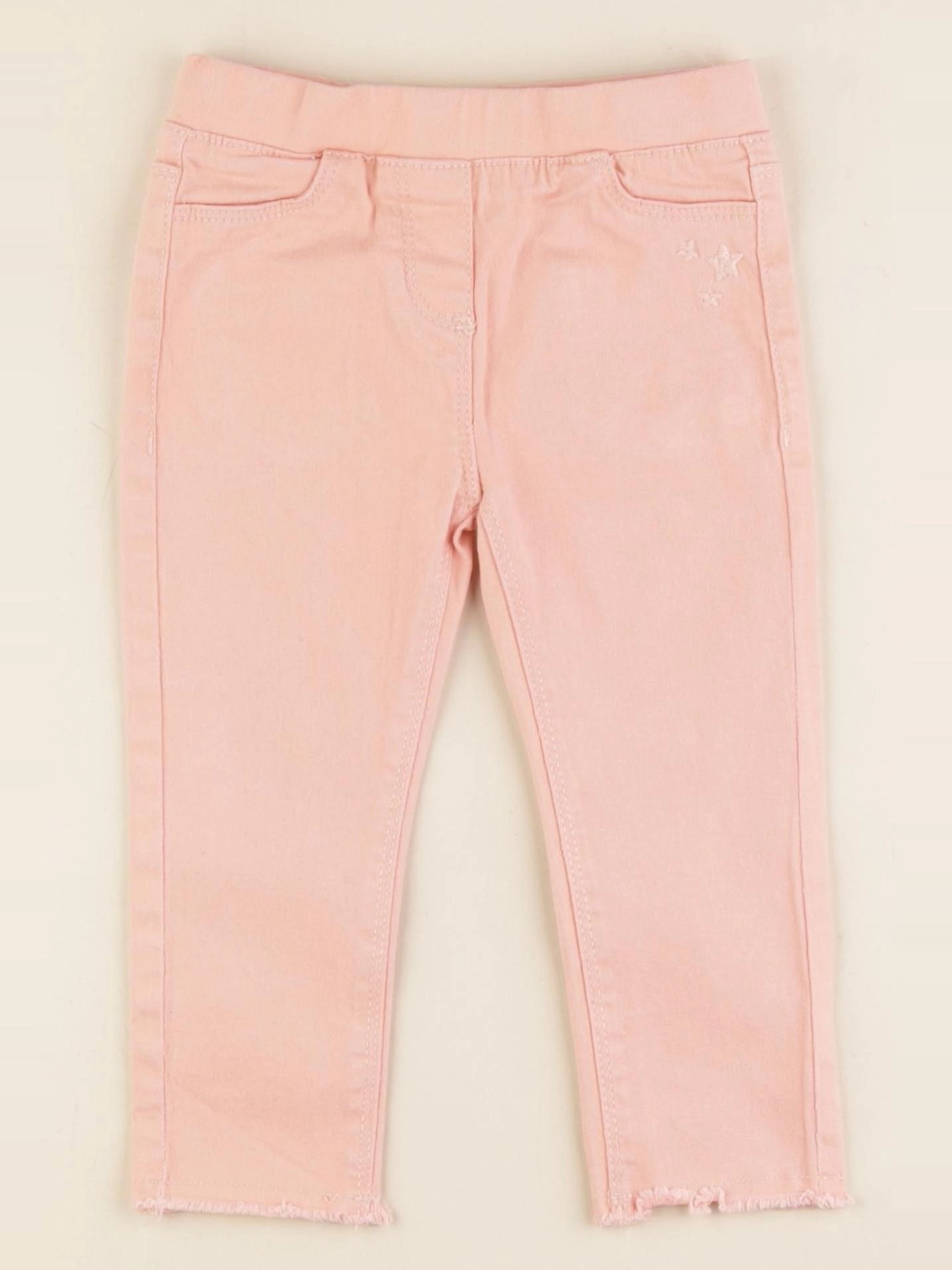 Vertbaudet - jegging rose - 2 ans