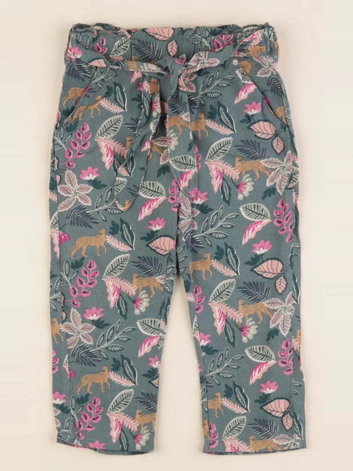 Vertbaudet - pantalon multicolore - 2 ans