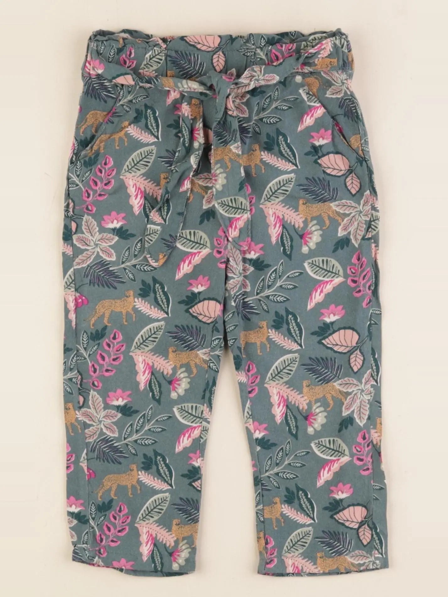 Vertbaudet - pantalon multicolore - 2 ans