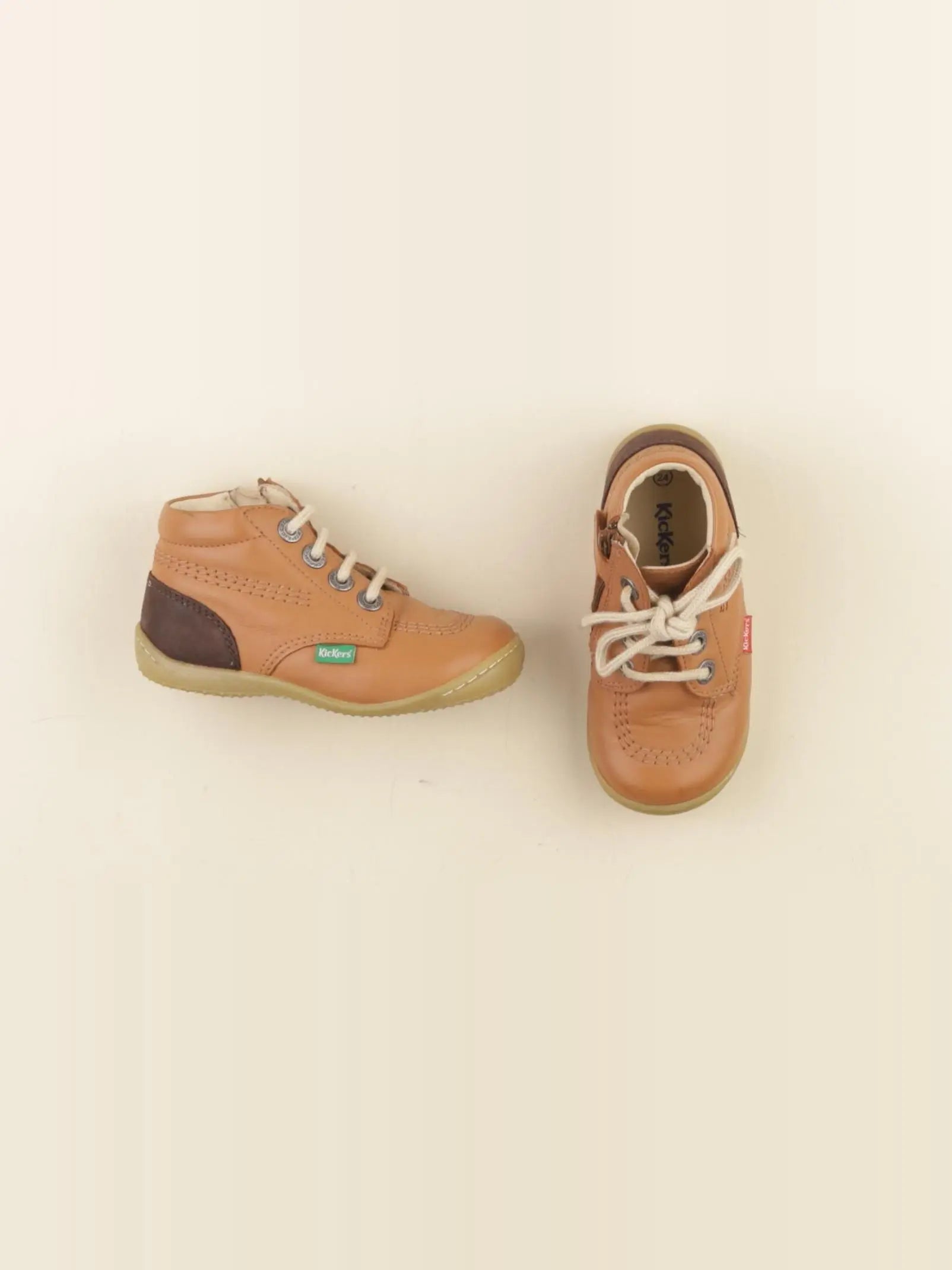 Kickers - bottillons marron - pointure 24