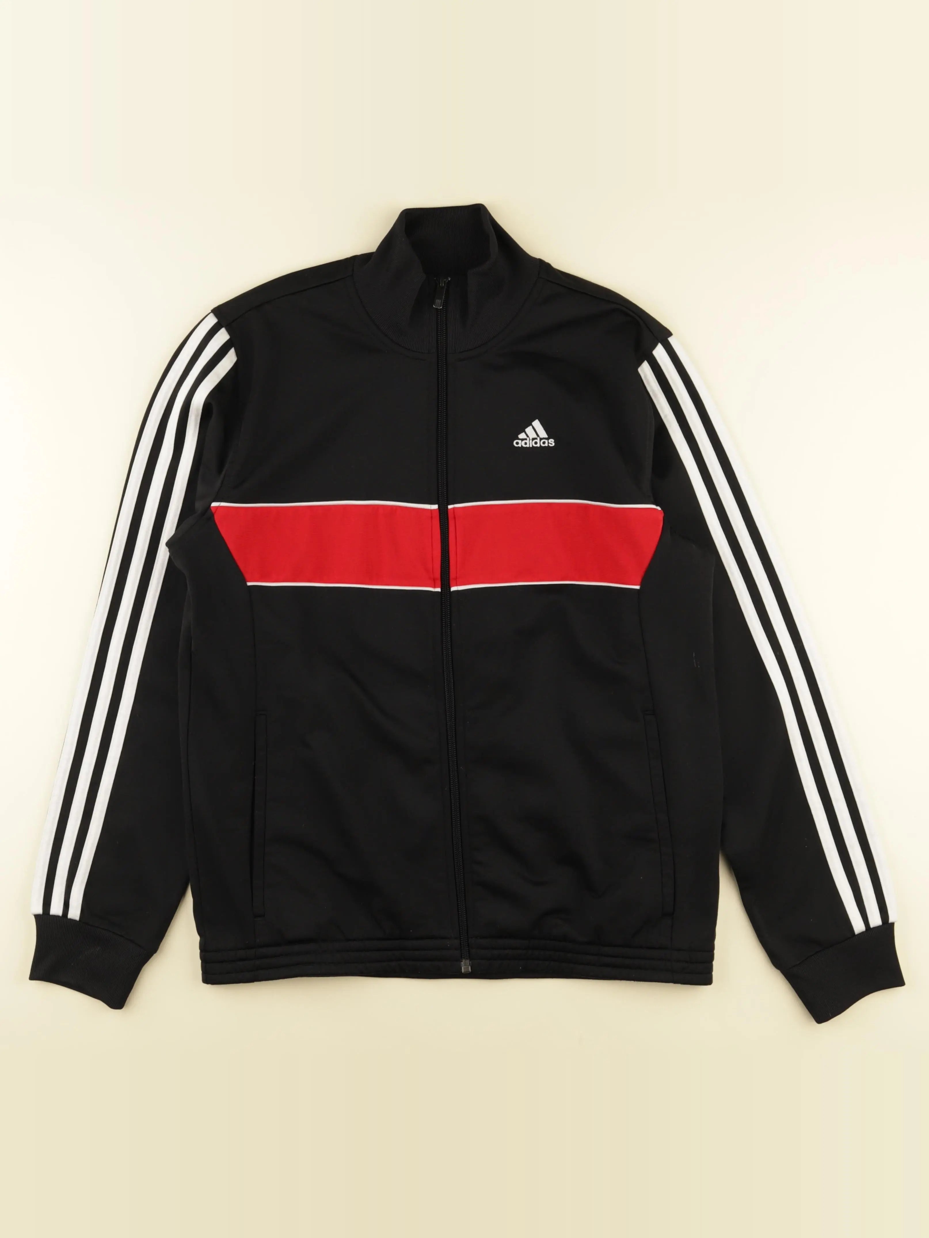 Adidas - sweat imprimé au dos noir - 14 ans