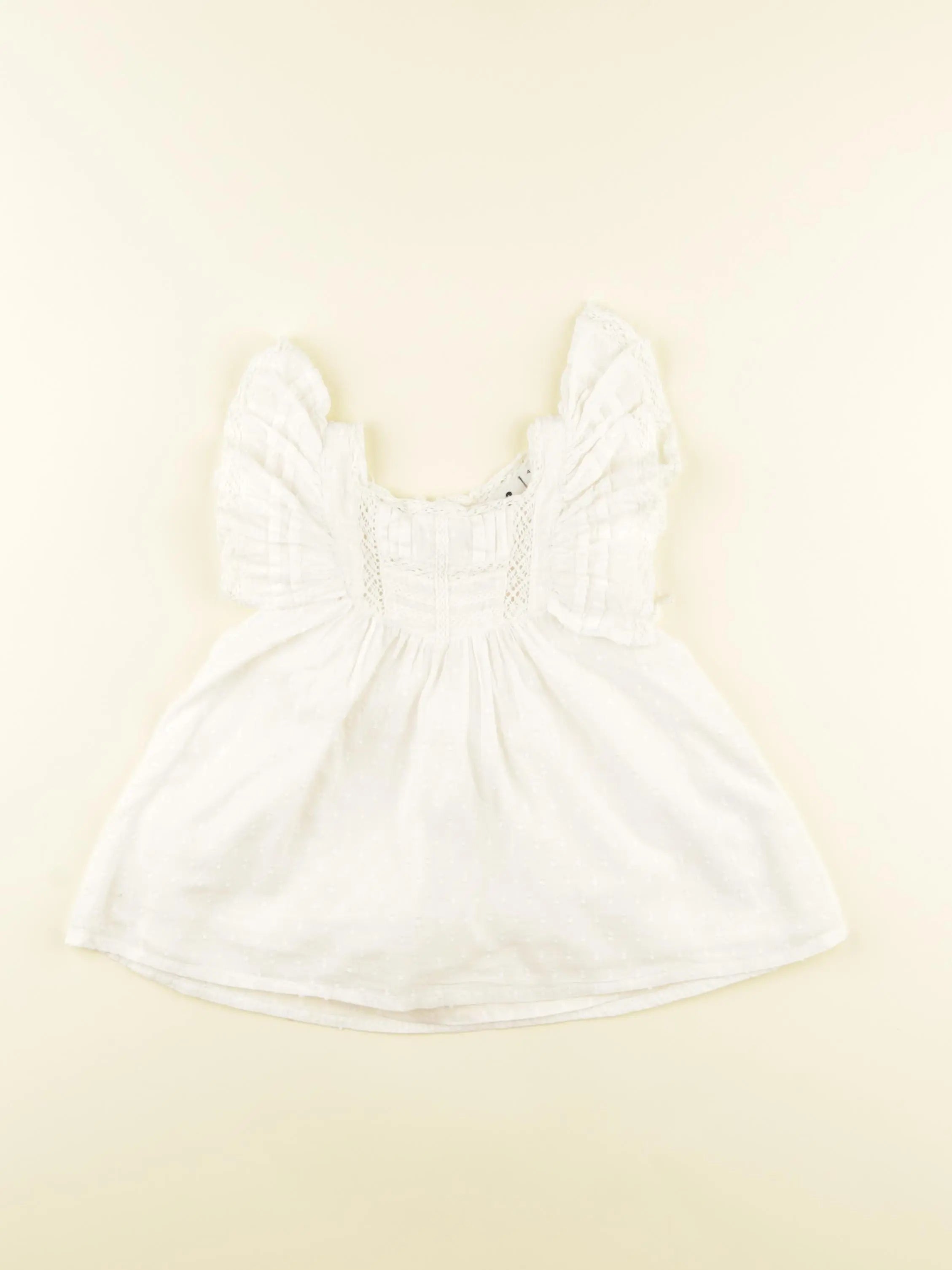 Cyrillus - blouse blanc - 4 ans