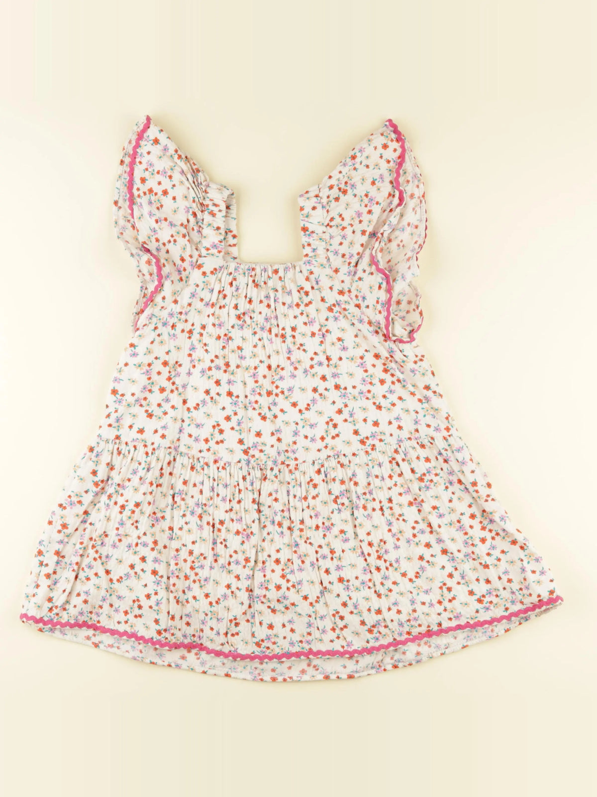 Zara - robe multicolore - 4 ans