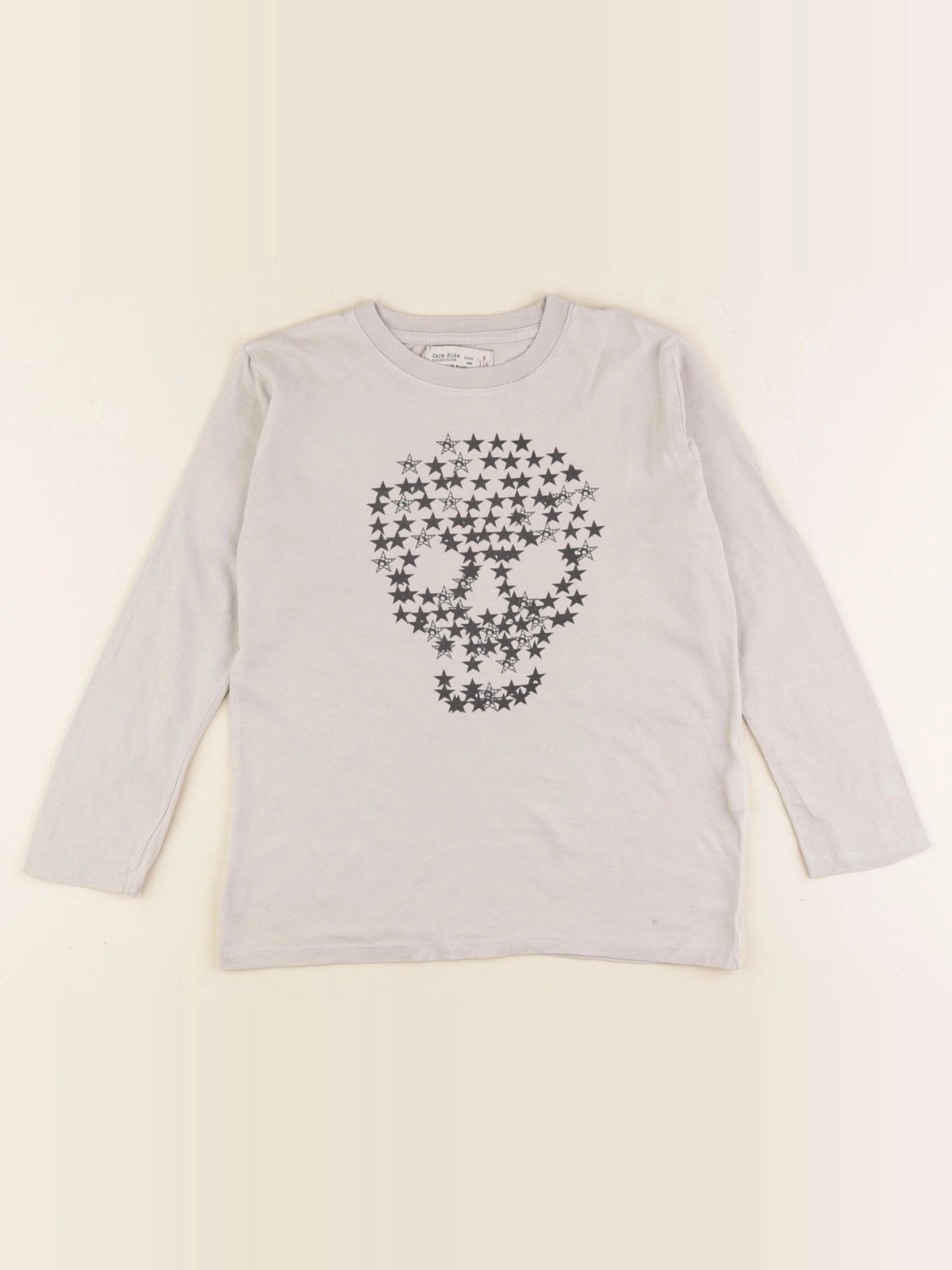 Zara - tee-shirt gris - 6 ans