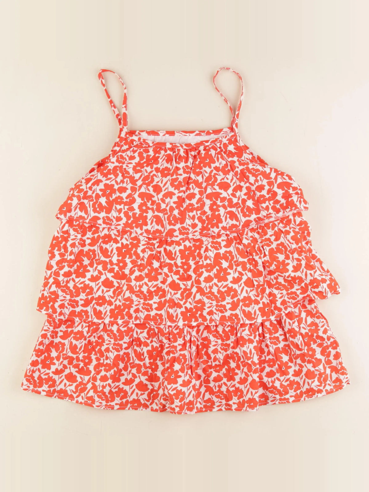 Vertbaudet - blouse blanc, rouge - 14 ans