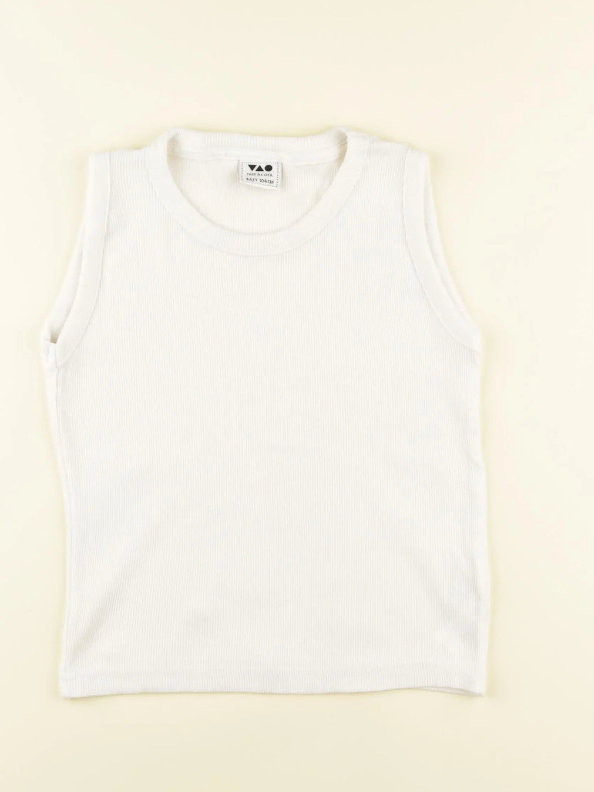 Tape à l'oeil - débardeur blanc - 4 ans