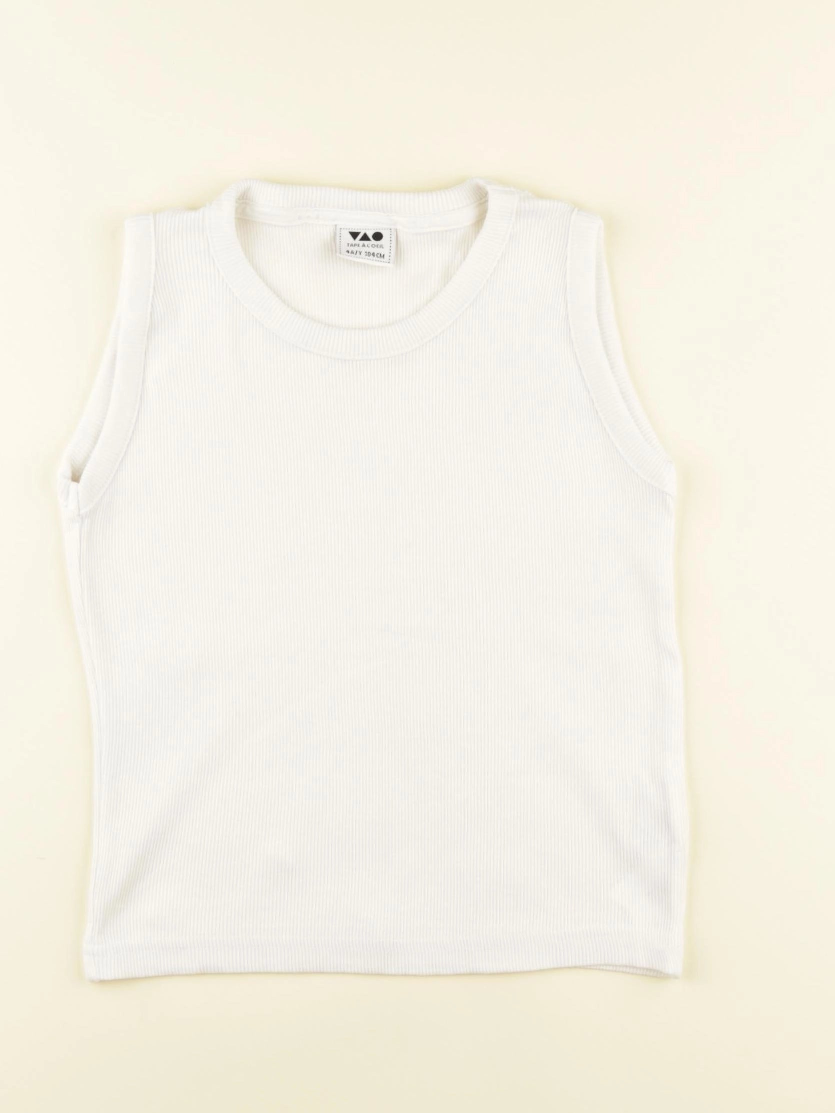 Tape à l'oeil - débardeur blanc - 4 ans