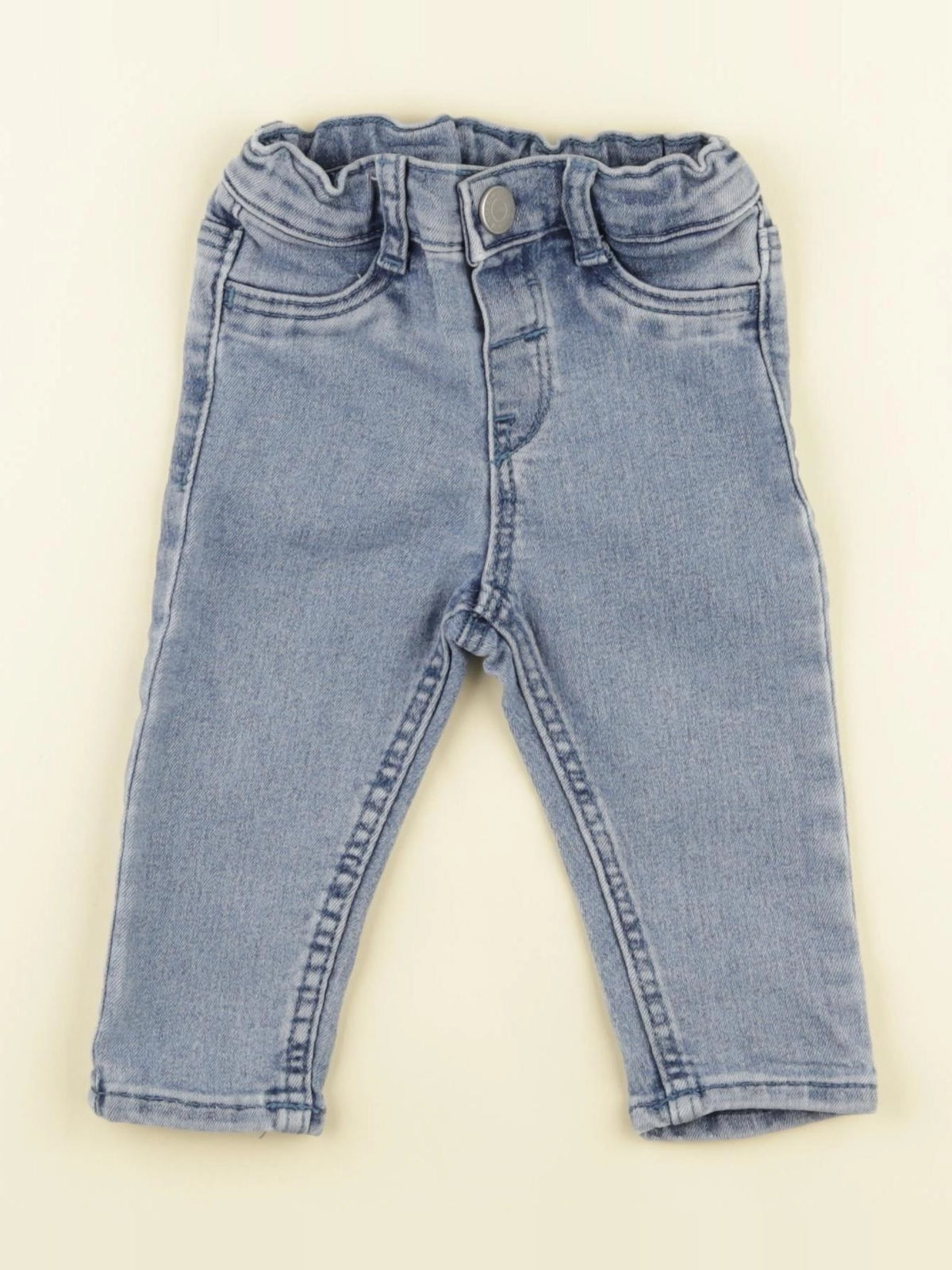 IKKS - jean bleu - 4/6 mois