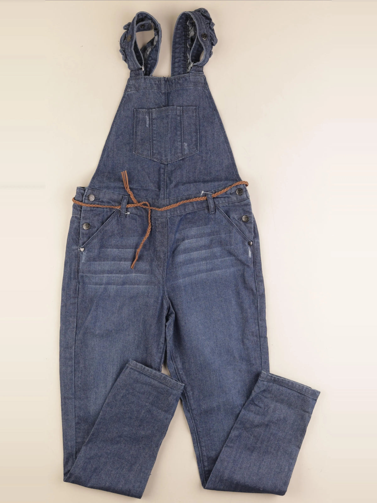 Vertbaudet - salopette bleu - 11/12 ans
