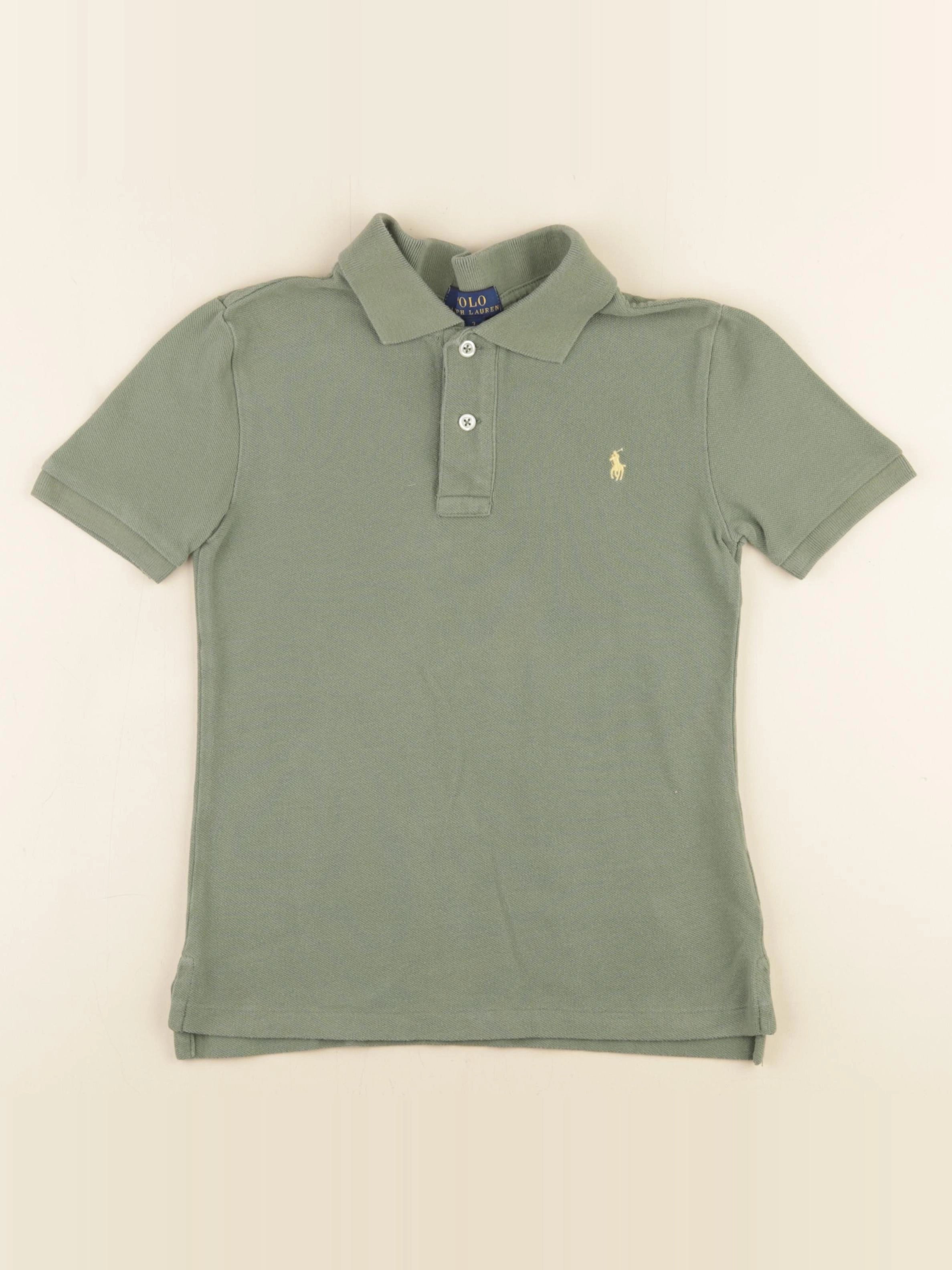 Ralph Lauren - polo vert - 7 ans
