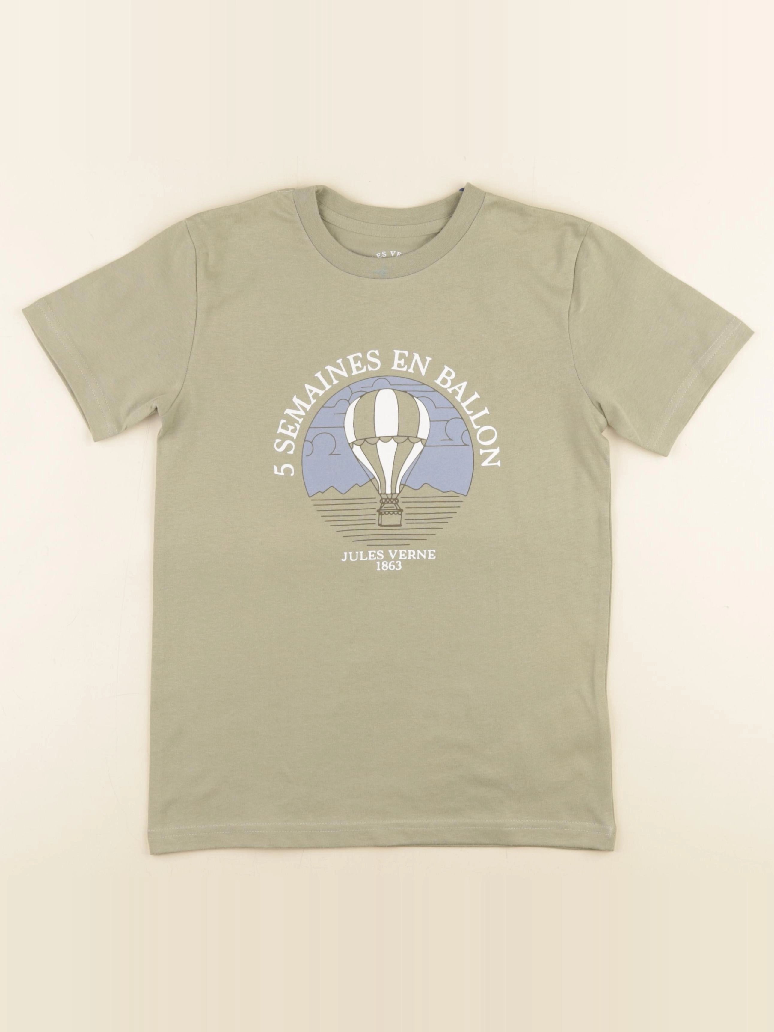 Cyrillus - tee-shirt vert - 10 ans