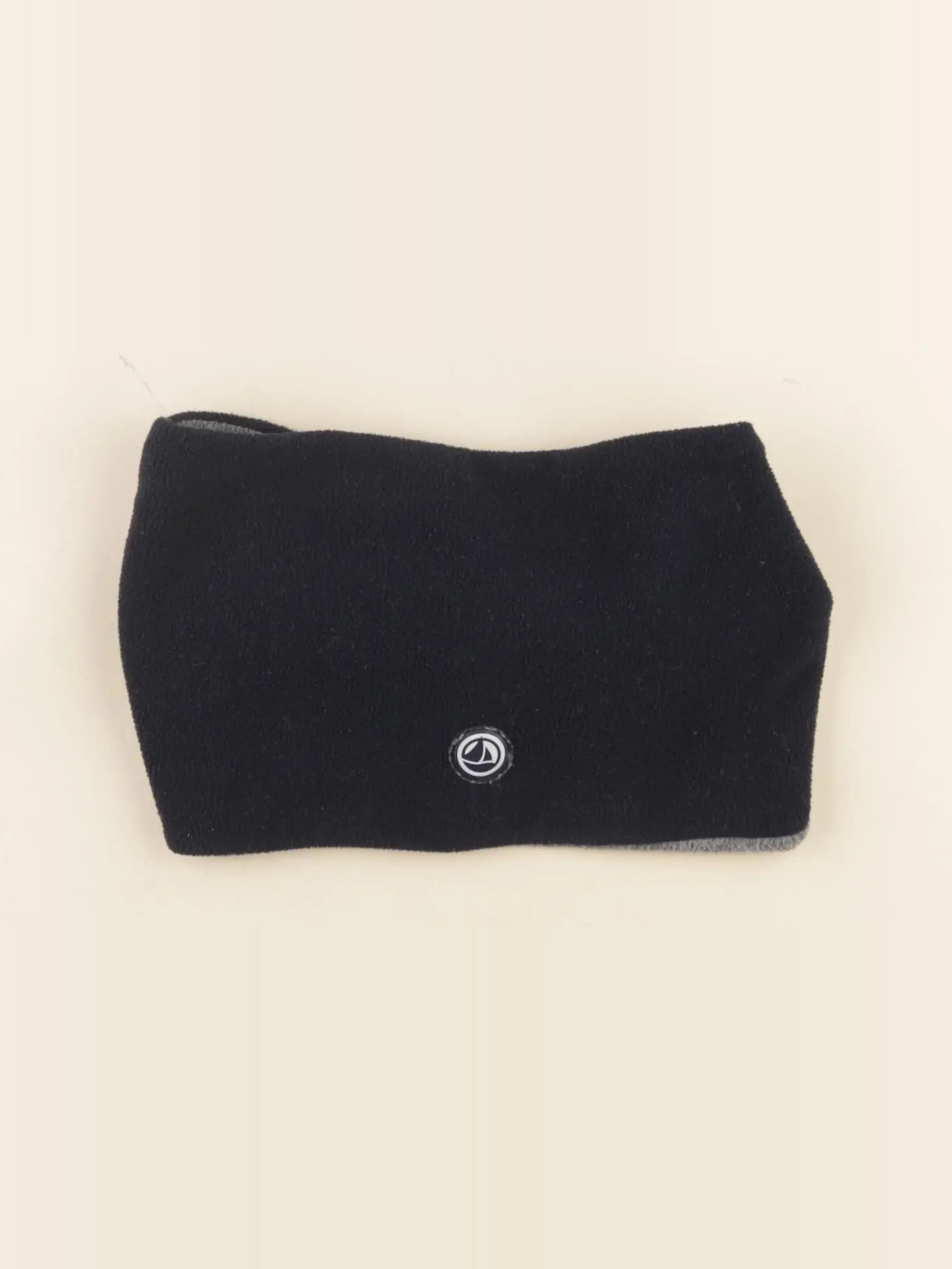 Petit Bateau - tour de cou bleu, gris - 8/10 ans