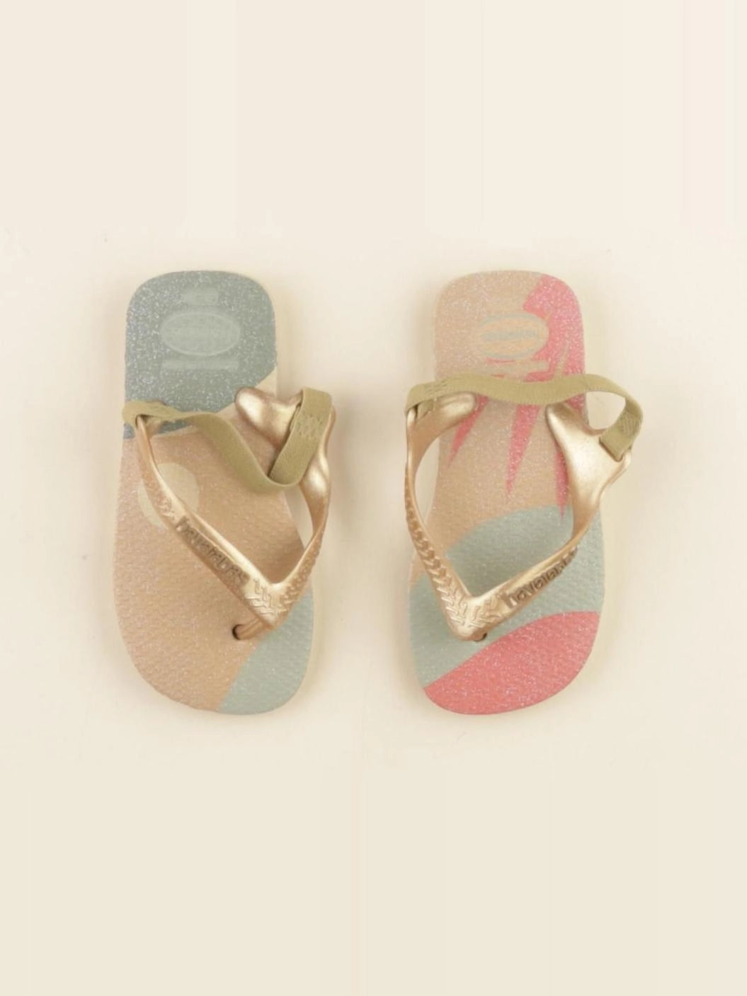 Havaianas - tongs multicolore, bronze - pointure 23