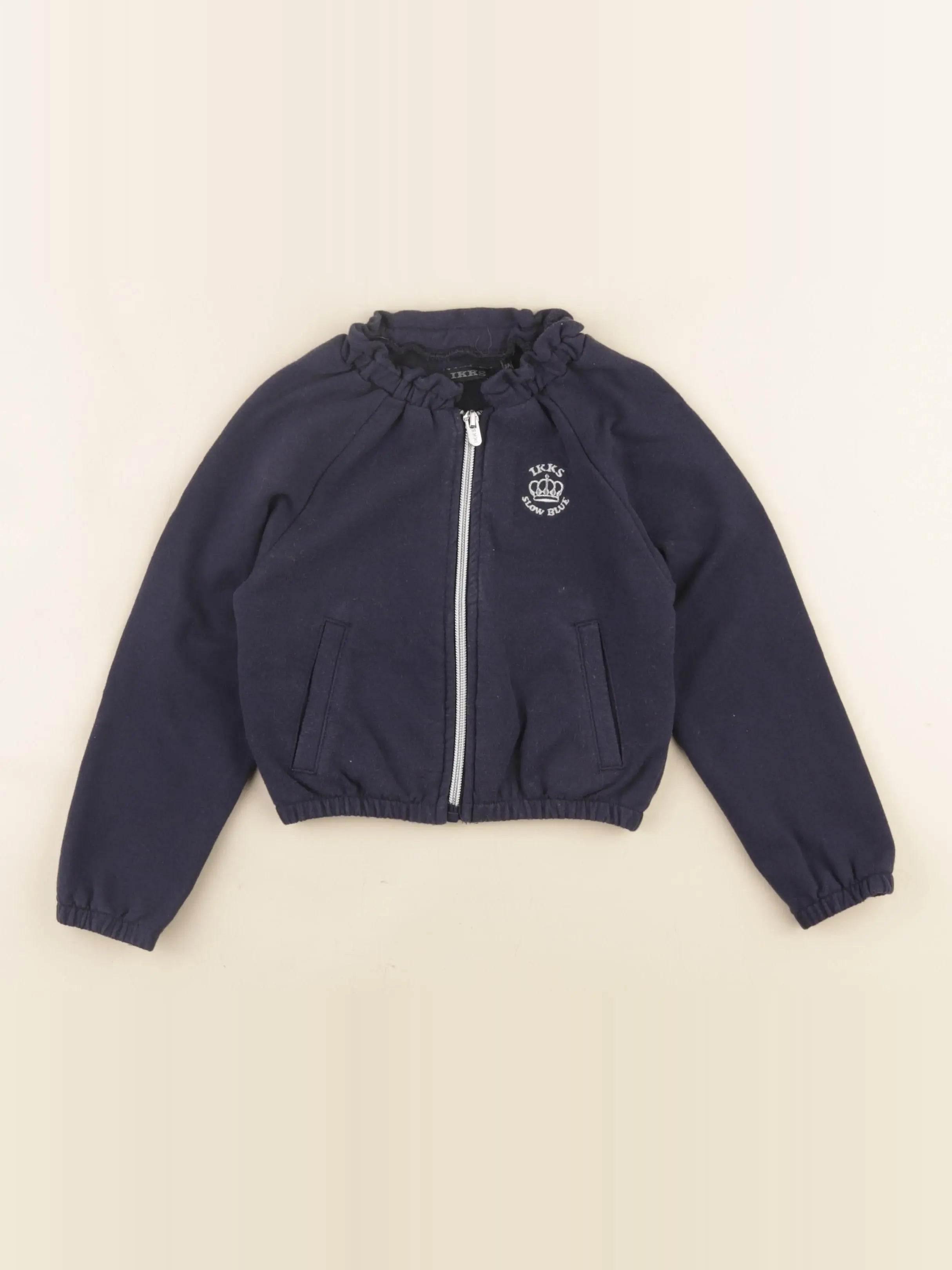 IKKS - sweat bleu - 3 ans