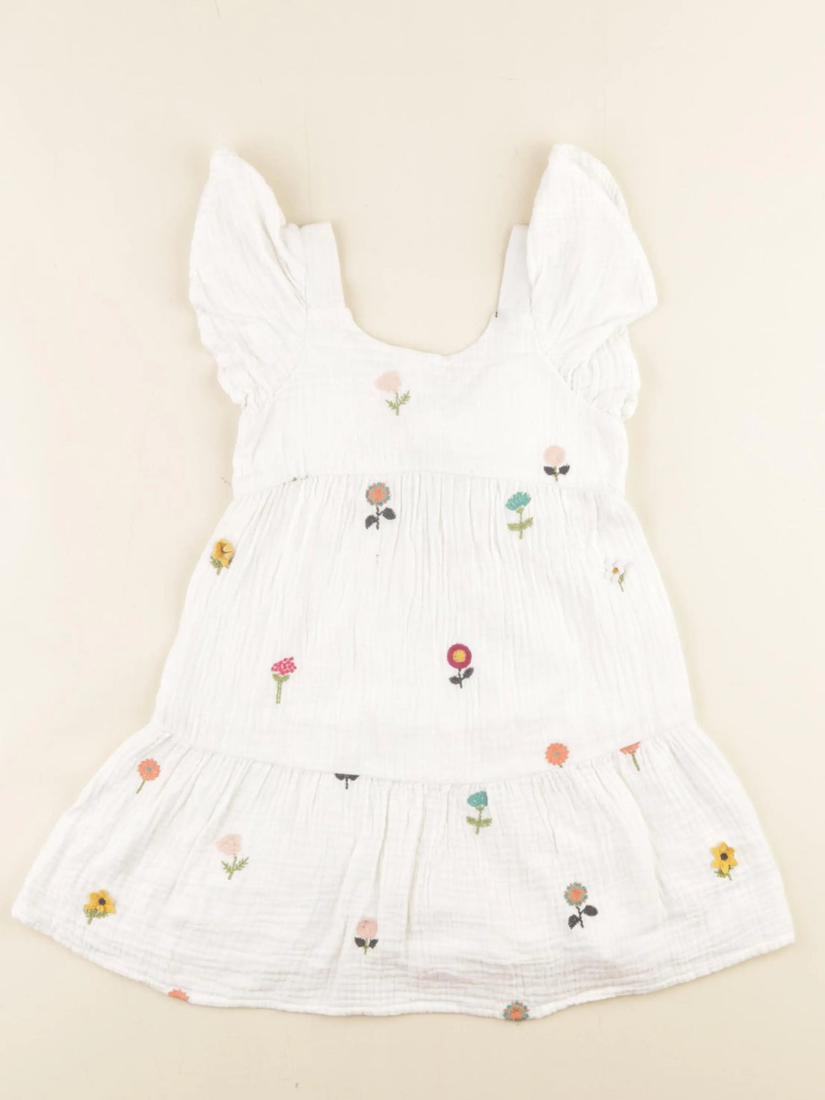 Zara - robe blanc - 3 ans