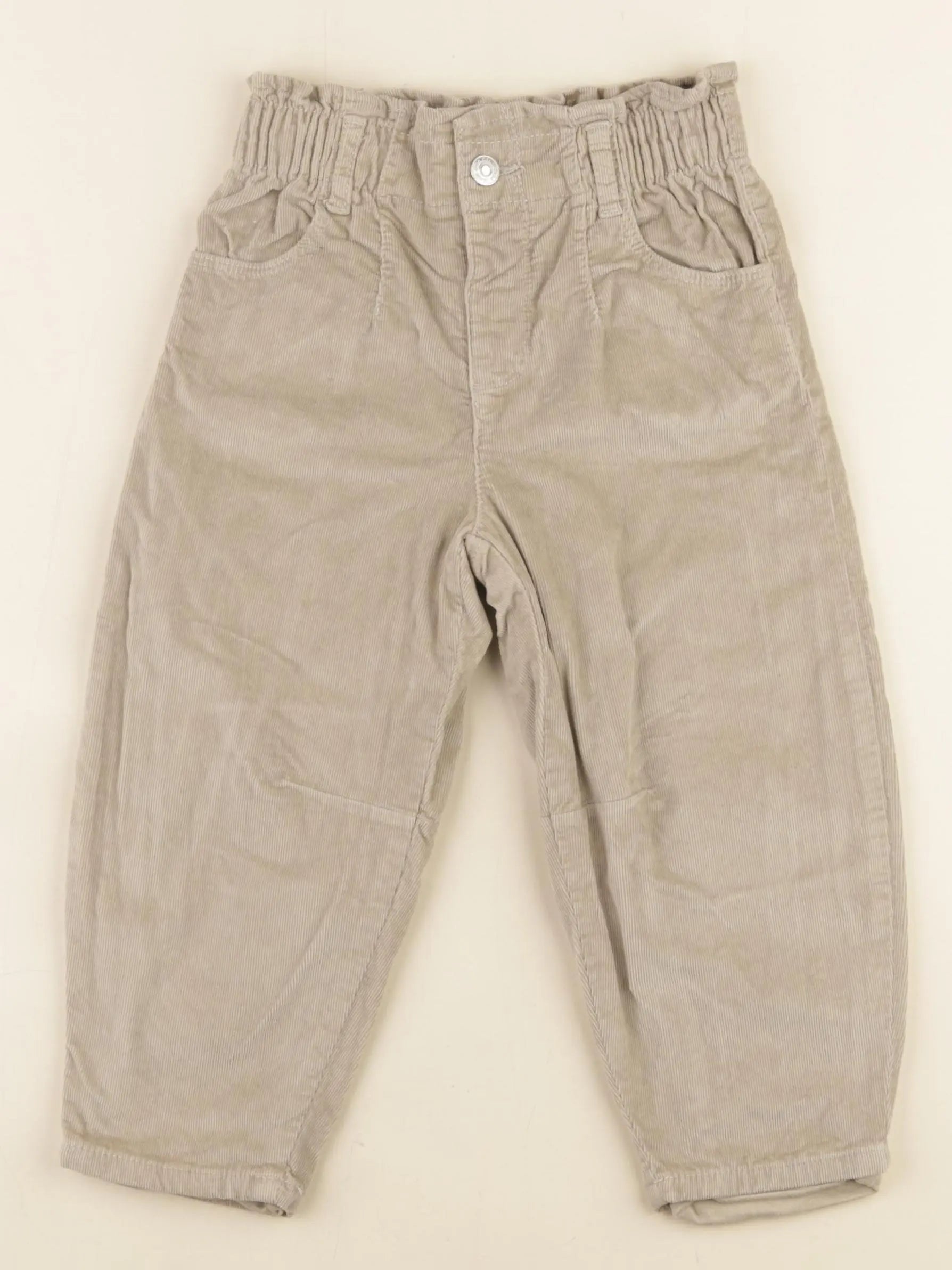 Zara - pantalon doublé beige - 4 ans