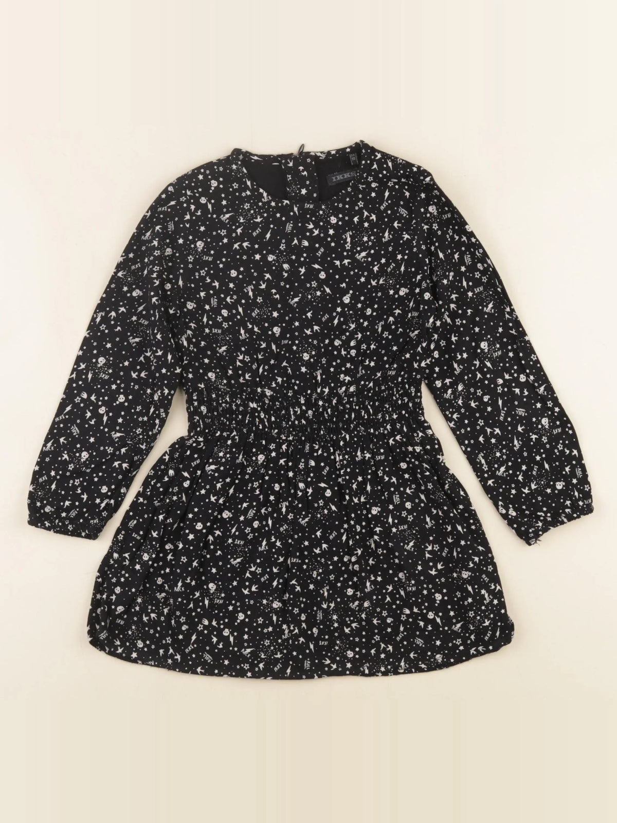 IKKS - robe noir - 3 ans
