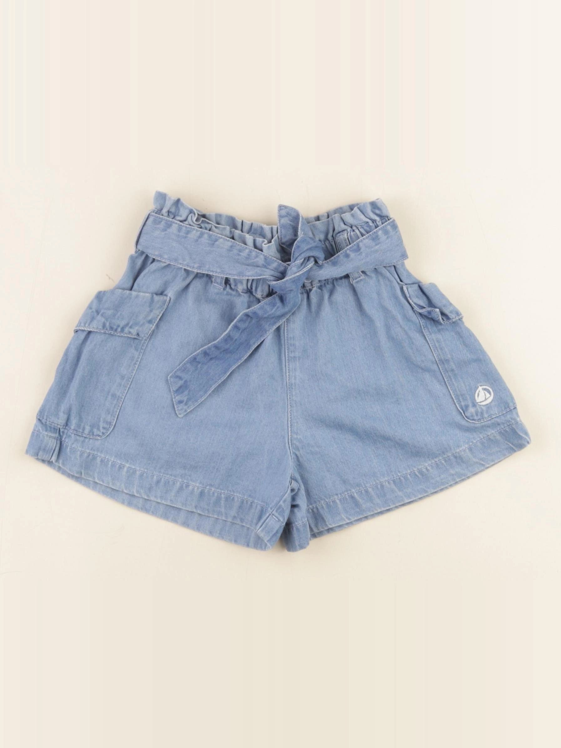 Petit Bateau - short bleu - 3 ans