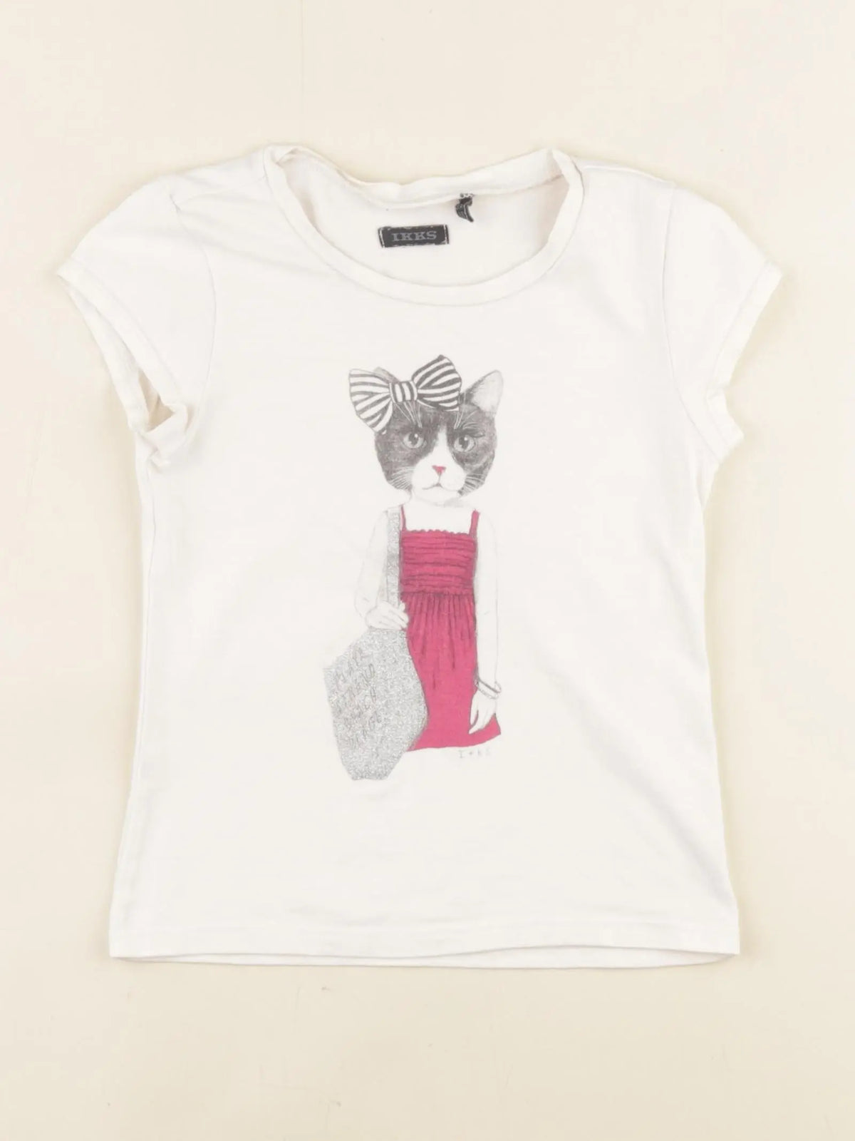 IKKS - tee-shirt beige - 3 ans